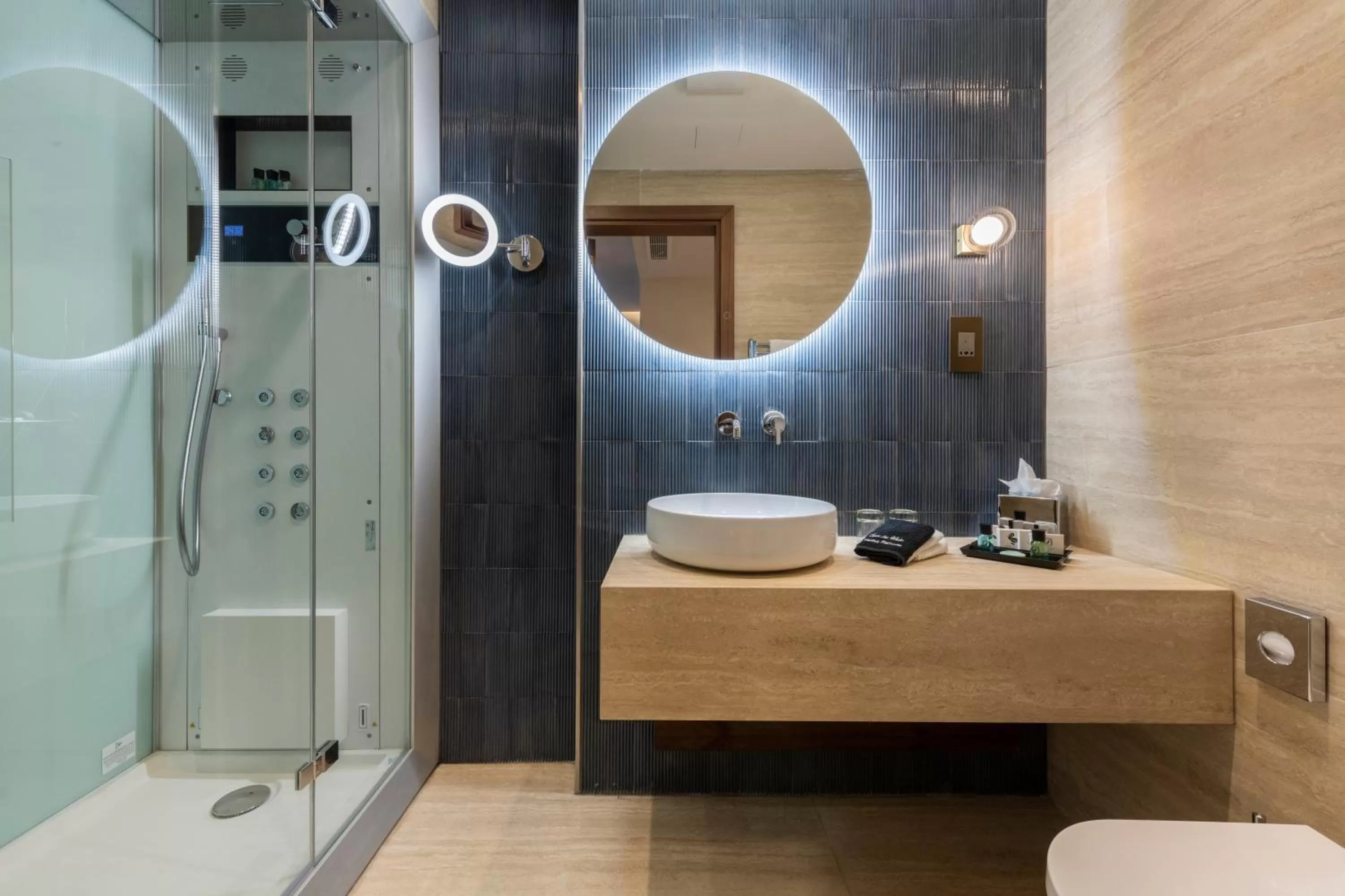 Shower in The Duke Boutique Hotel