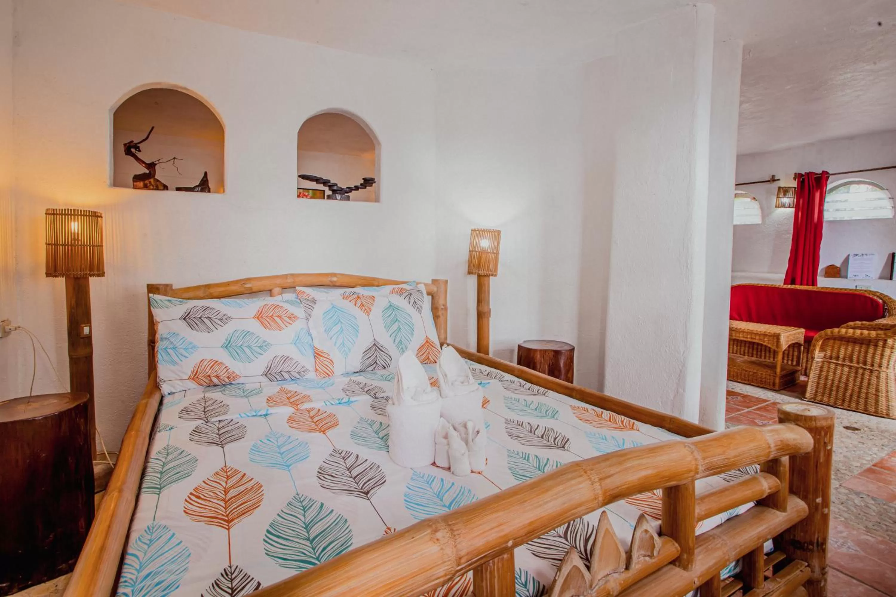 Bedroom, Bed in Atremaru Jungle Retreat