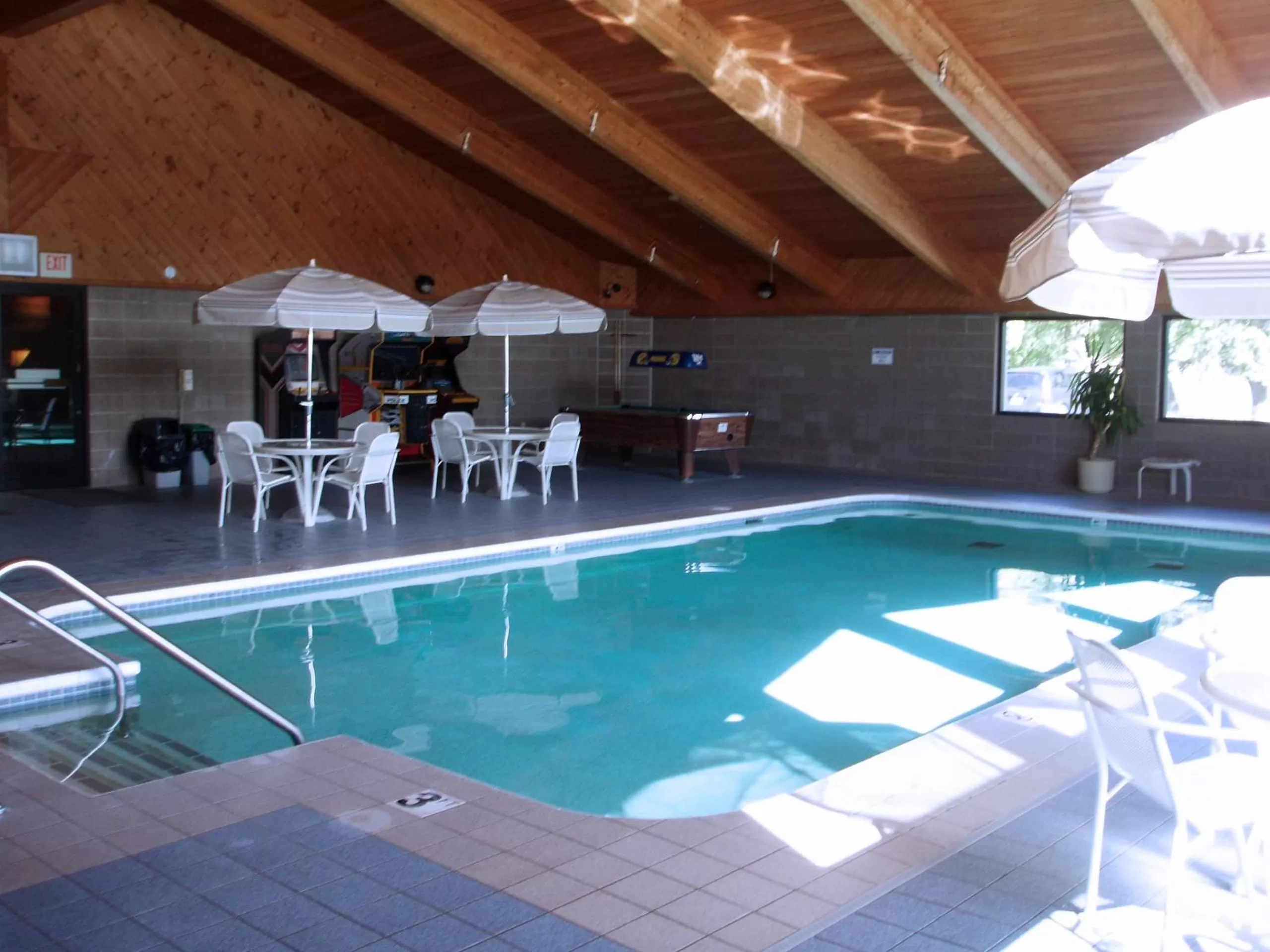 Swimming pool in AmericInn by Wyndham Green Bay West
