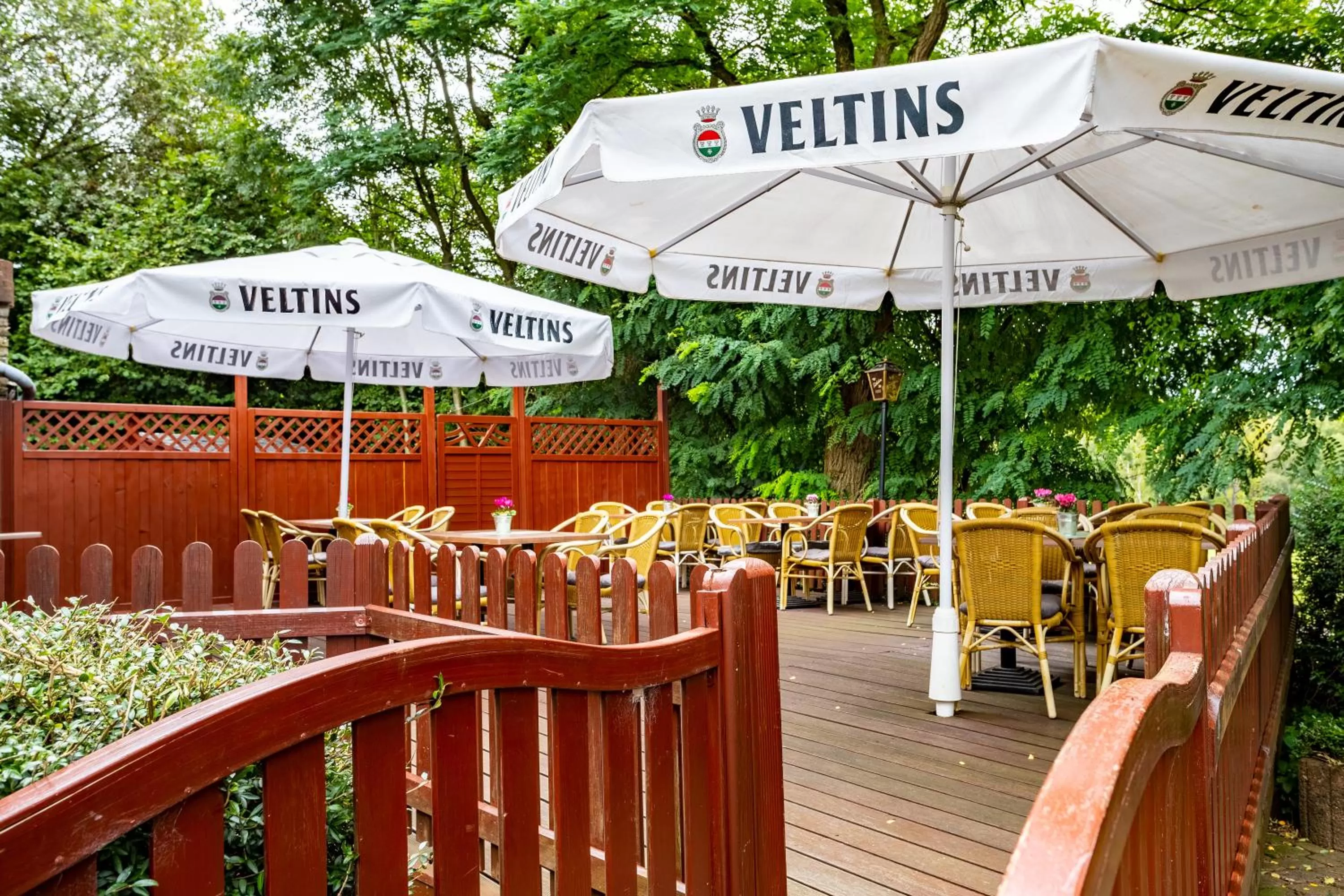 Balcony/Terrace in Waldhotel Eskeshof
