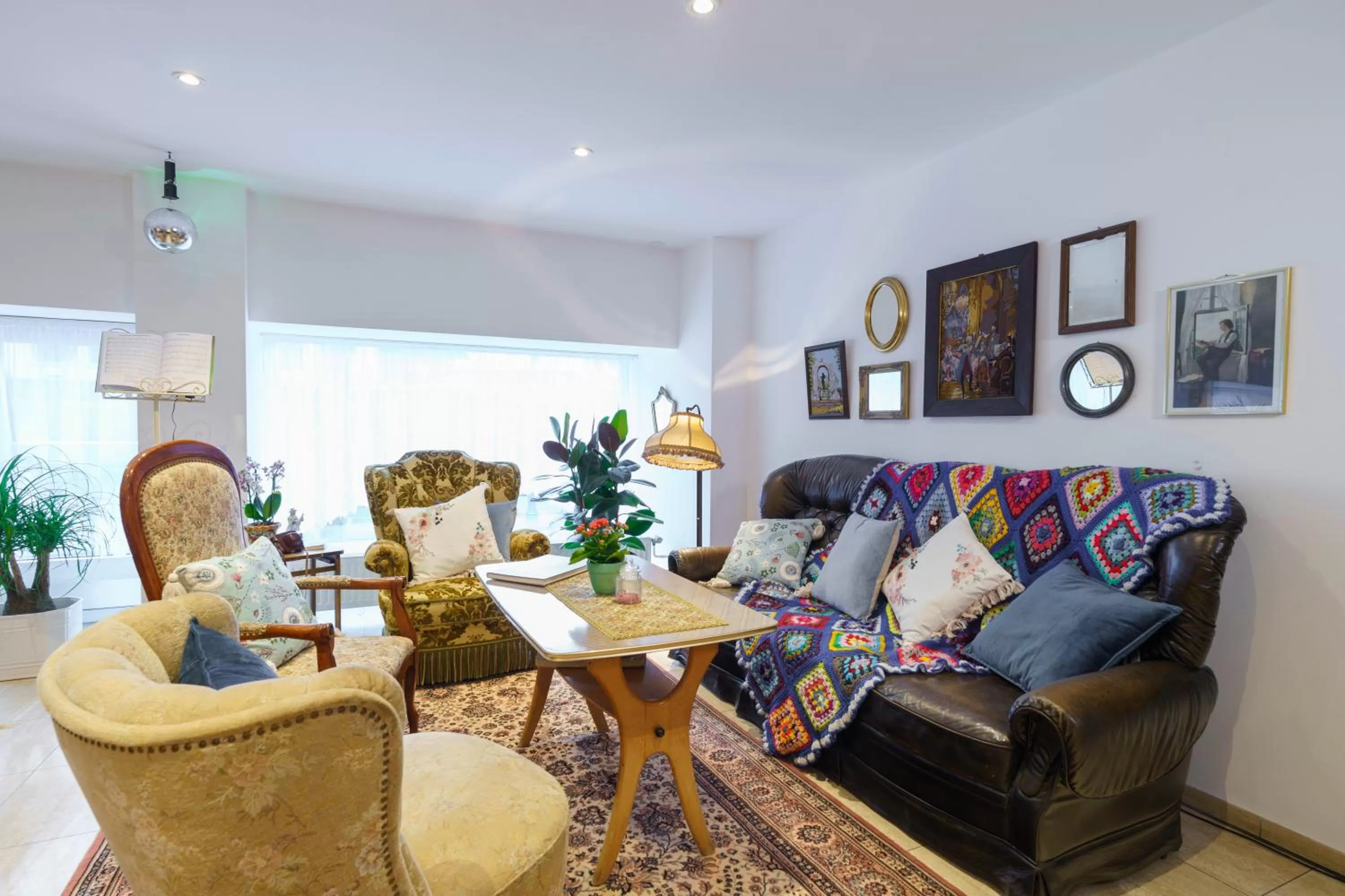 Decorative detail, Seating Area in Tante ALMA's Hotel Lasthaus am Ring