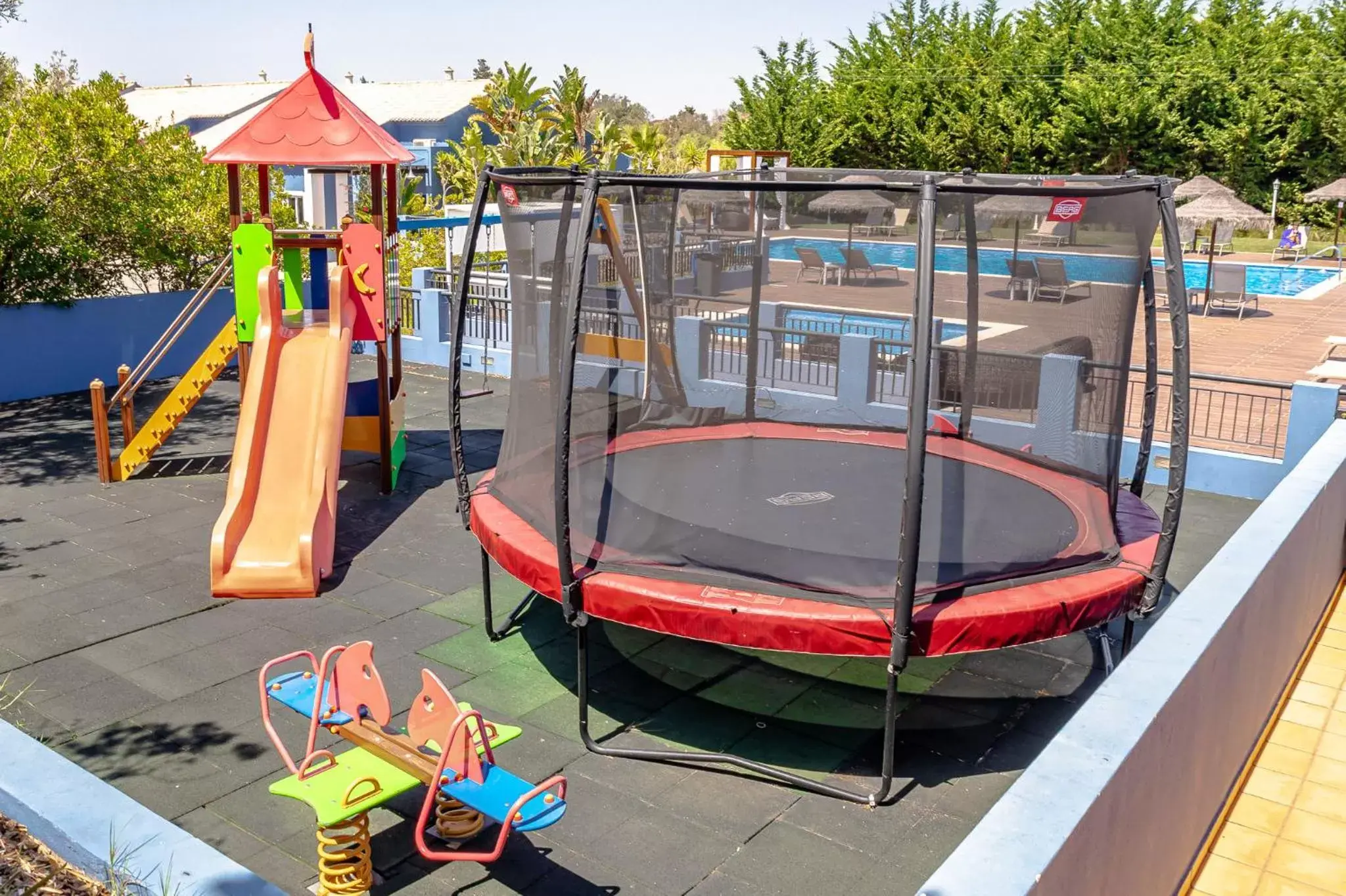 Children play ground, Children's Play Area in Aldeia Azul Resort