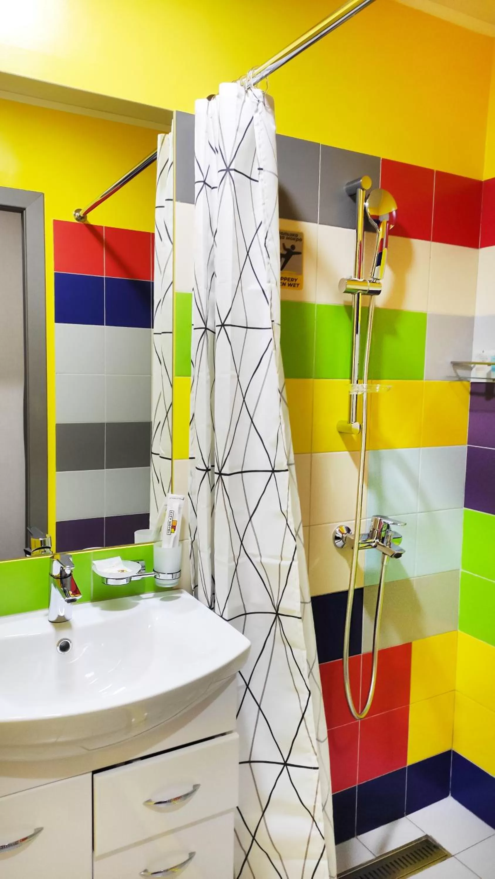 Bathroom in City Hotel Shymkent