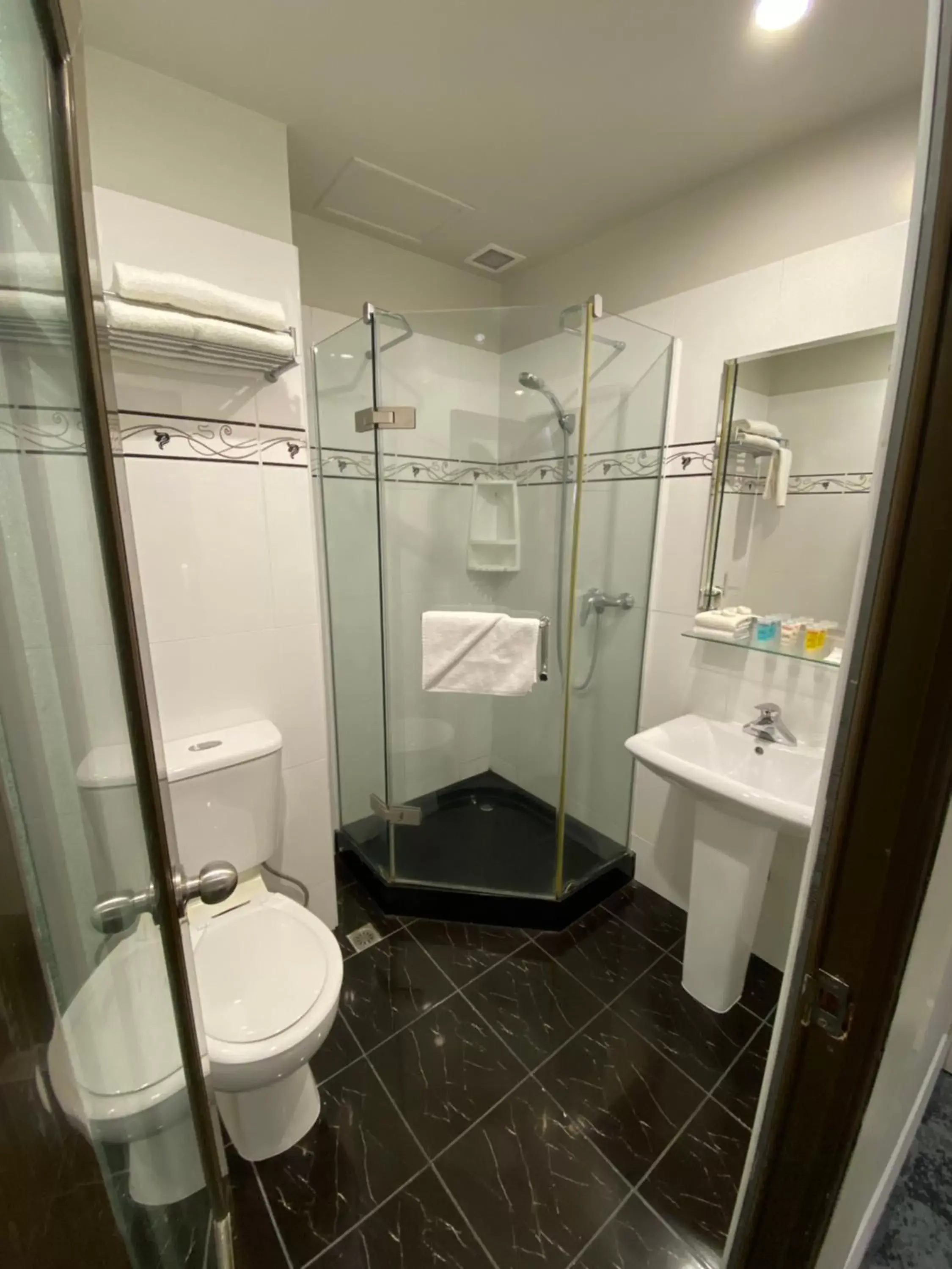 Bathroom in Trinity Hotel