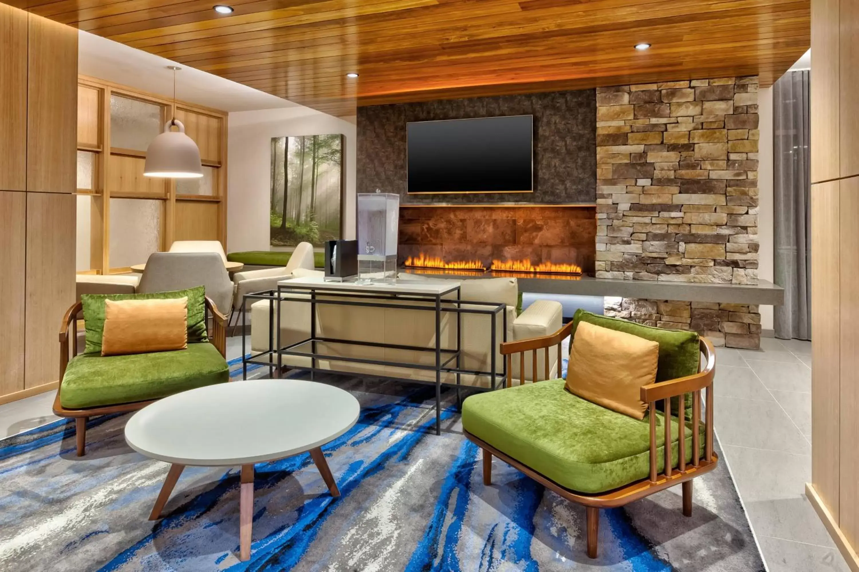 Lobby or reception, Seating Area in Fairfield by Marriott Inn & Suites Knoxville Airport Alcoa