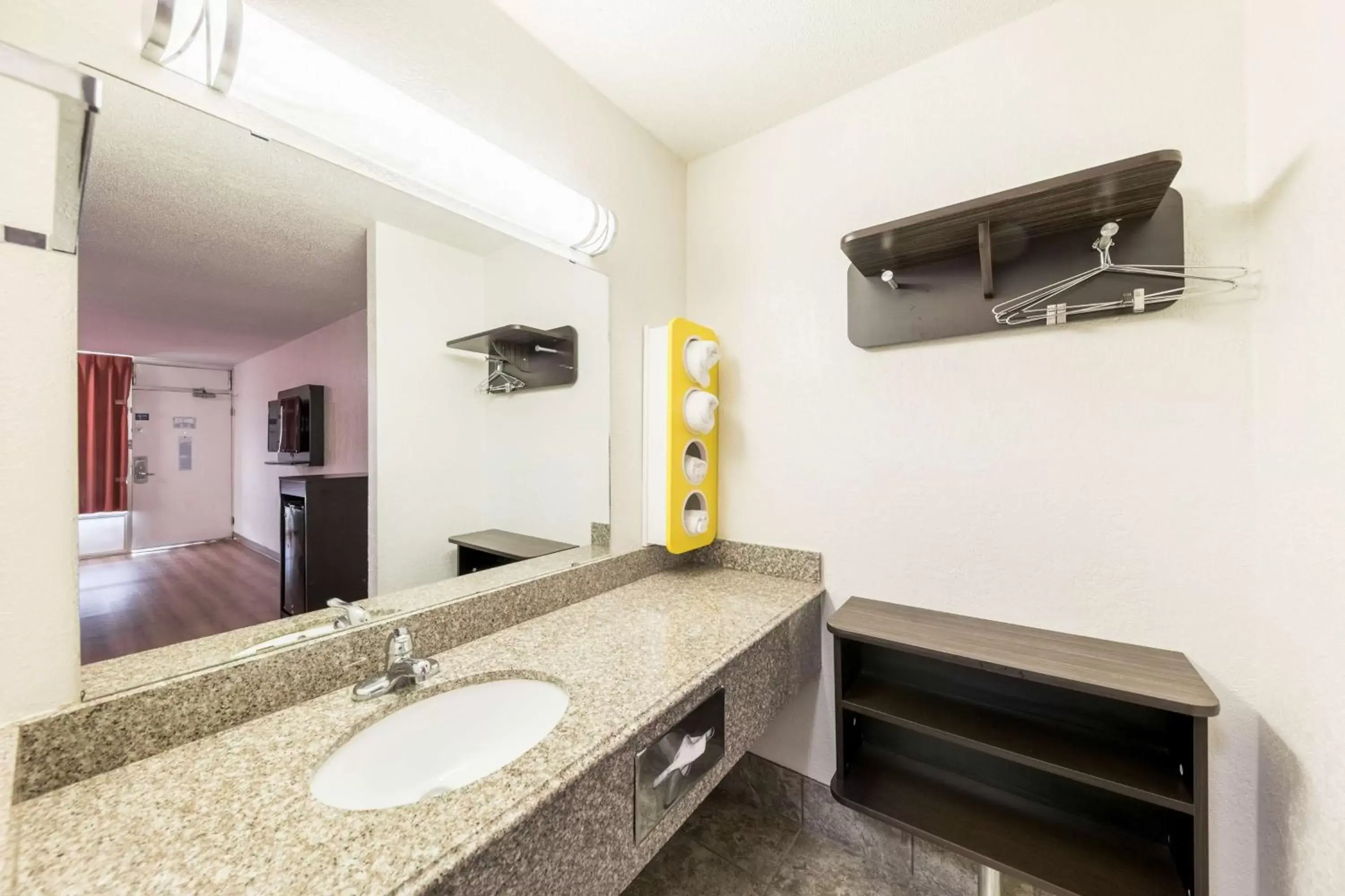 Bathroom in Motel 6-Oklahoma City, OK - Bricktown