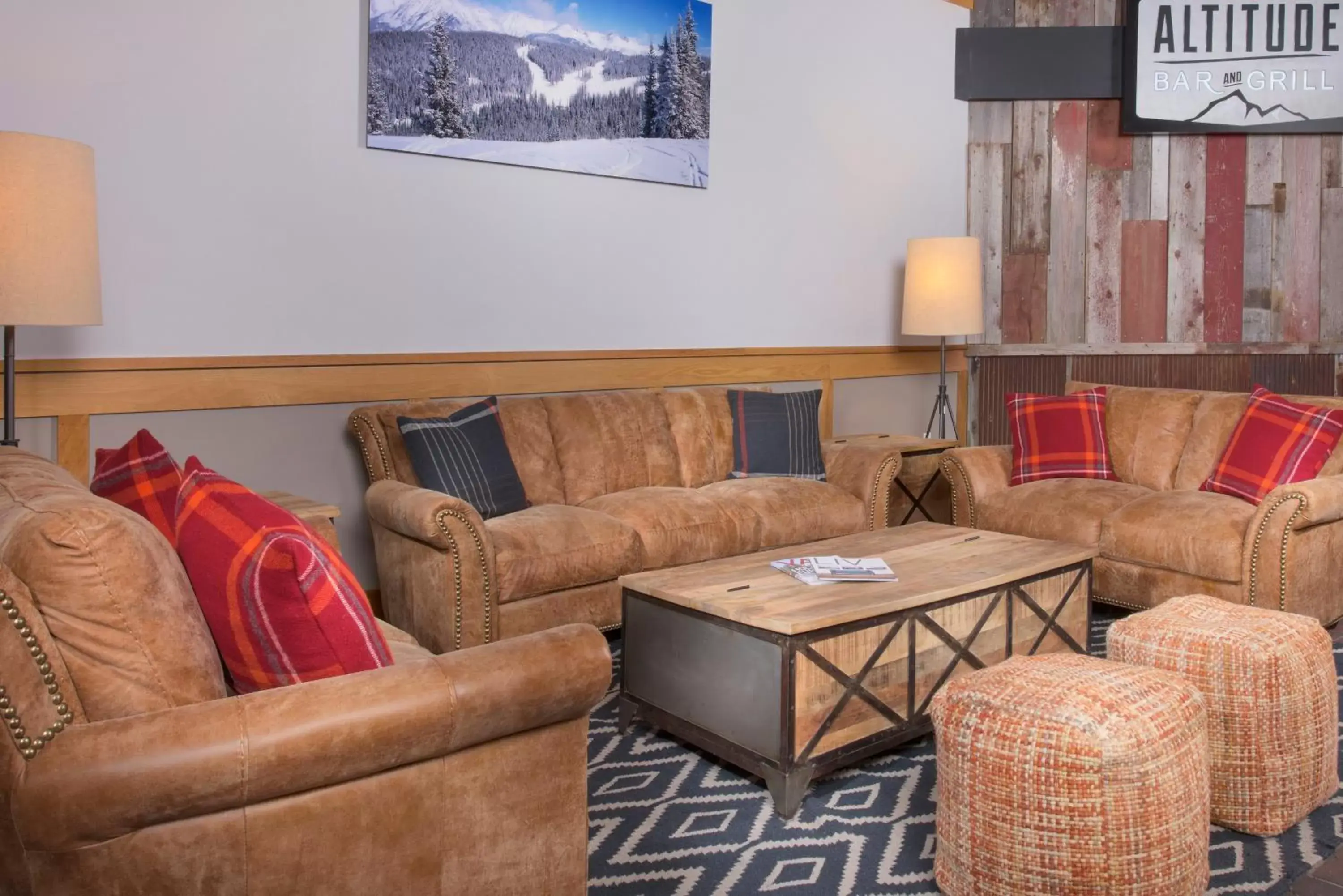 Lobby or reception, Seating Area in Evergreen Lodge at Vail