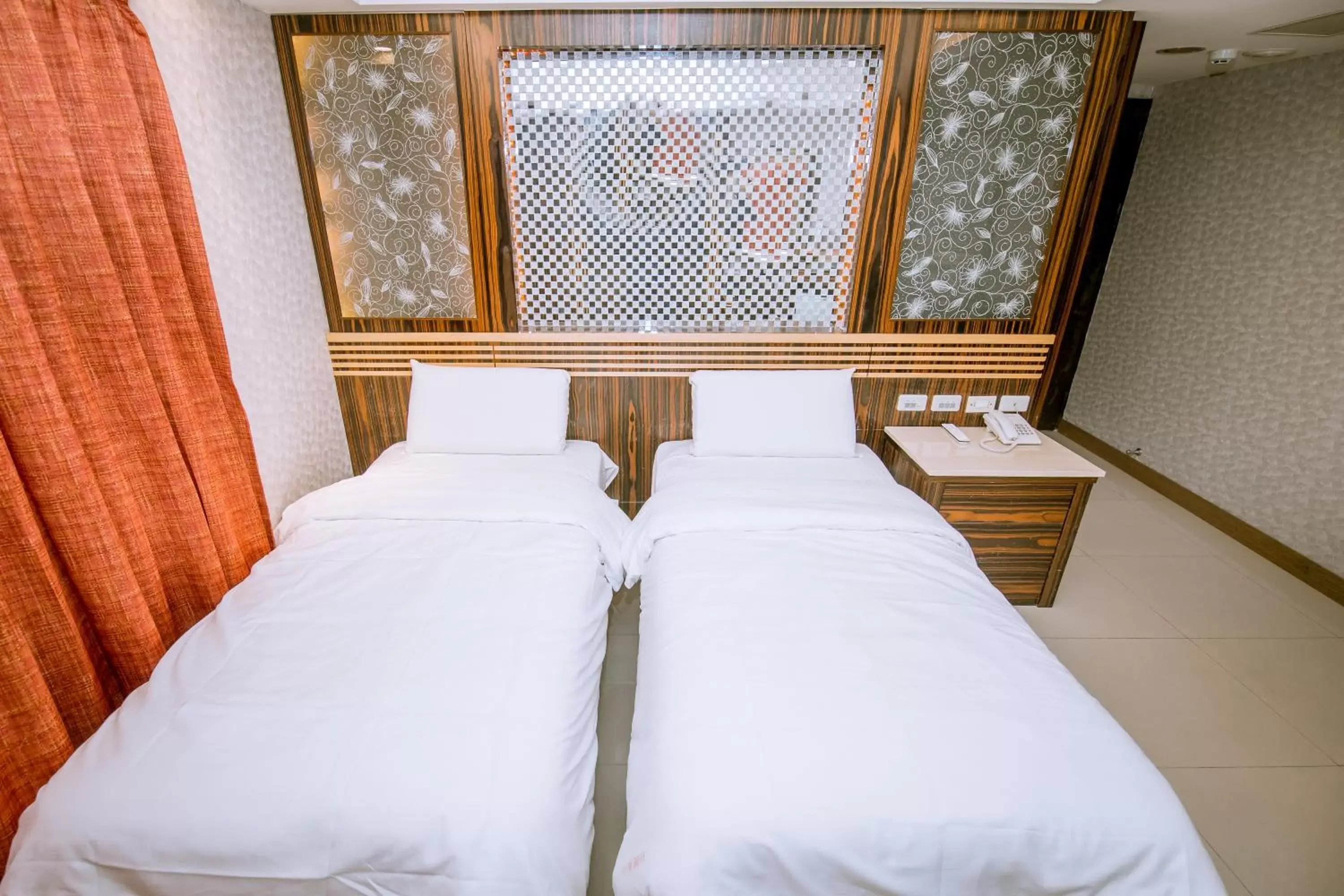 Bed in Guide Hotel Taipei Xinyi