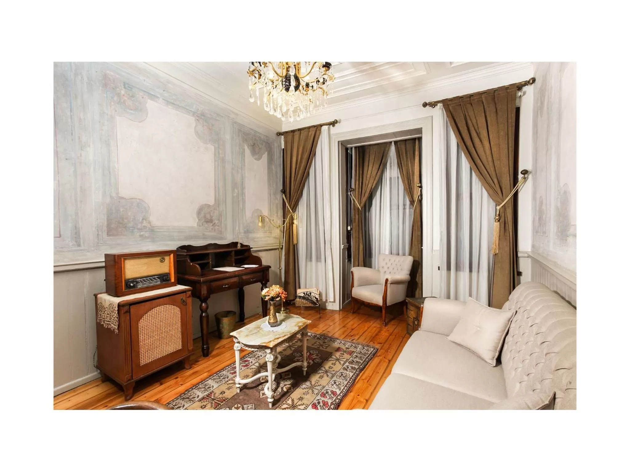 Living room in Hotel Troya Balat