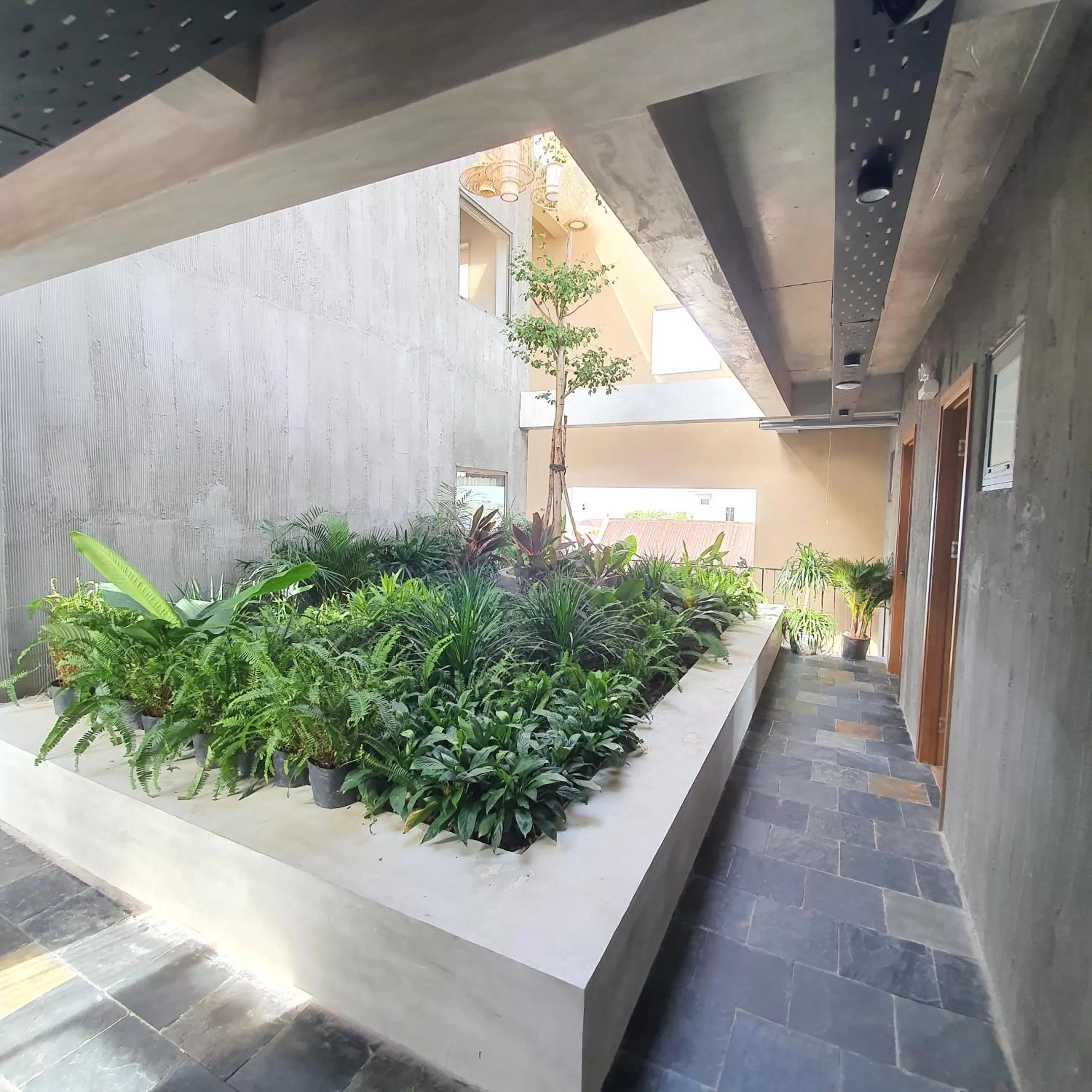 Patio, Balcony/Terrace in Cagina Boutique Hostel