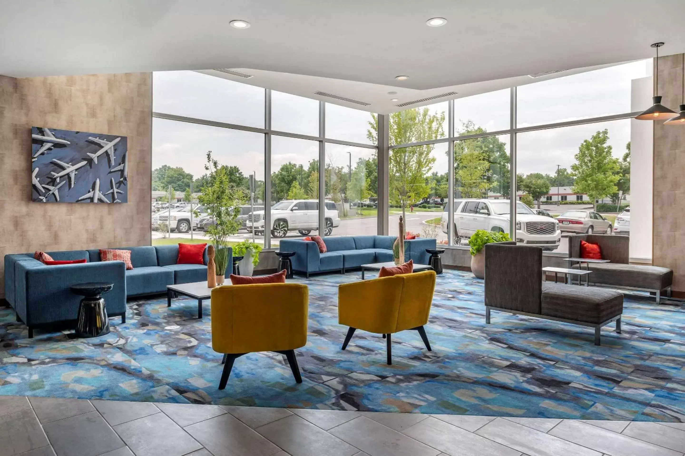 Lobby or reception in Cambria Hotel Nashville Airport