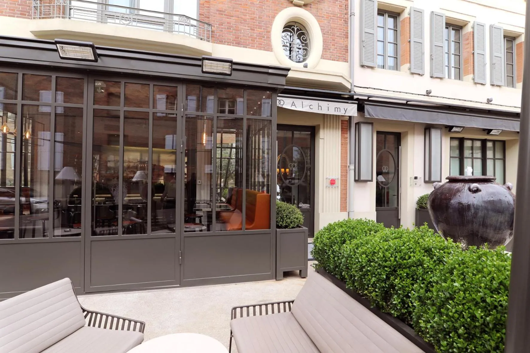 Balcony/Terrace in Hôtel Alchimy