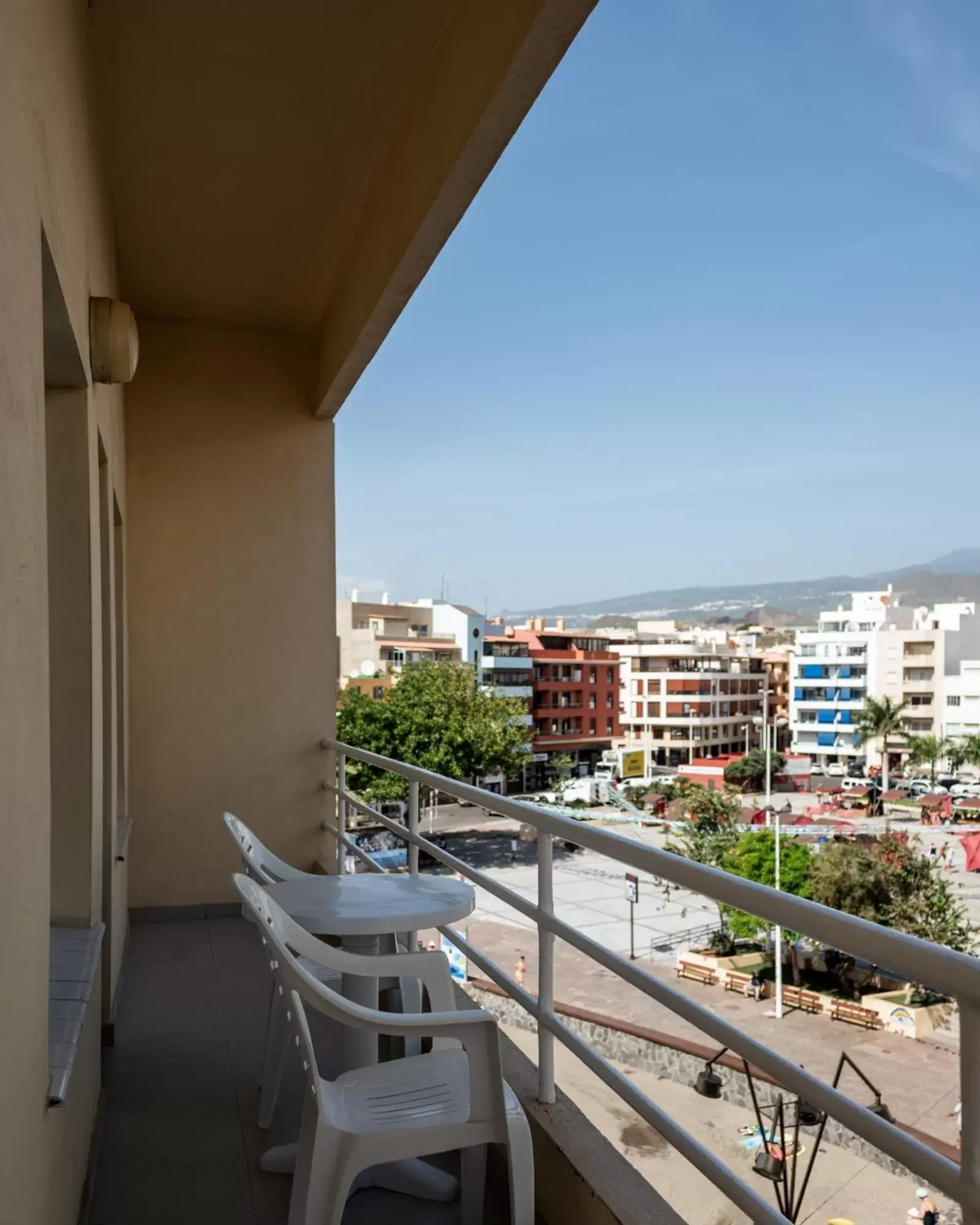 City view, Balcony/Terrace in Hotel Médano