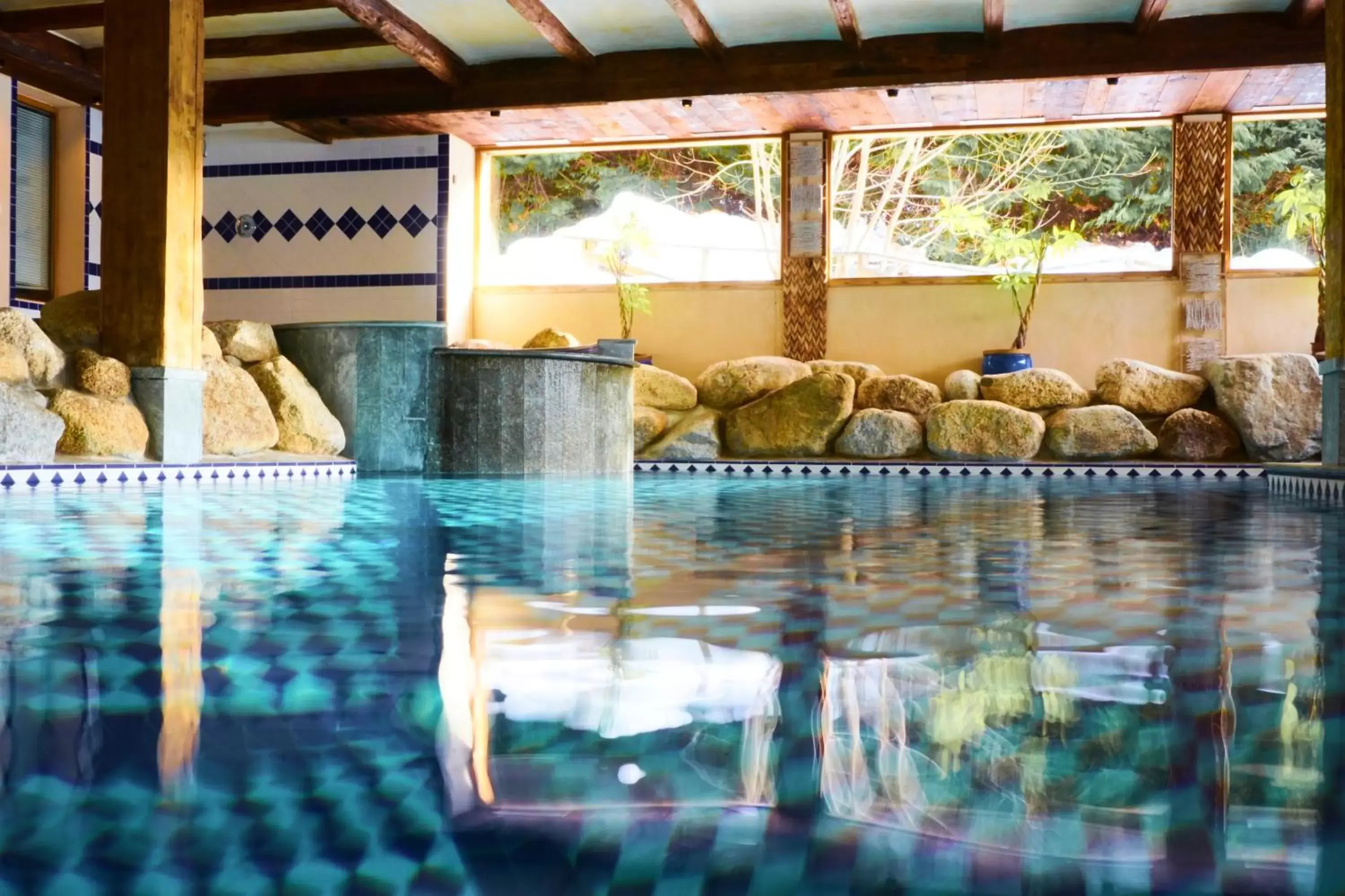 Swimming Pool in Les Grands Montets Hotel & Spa