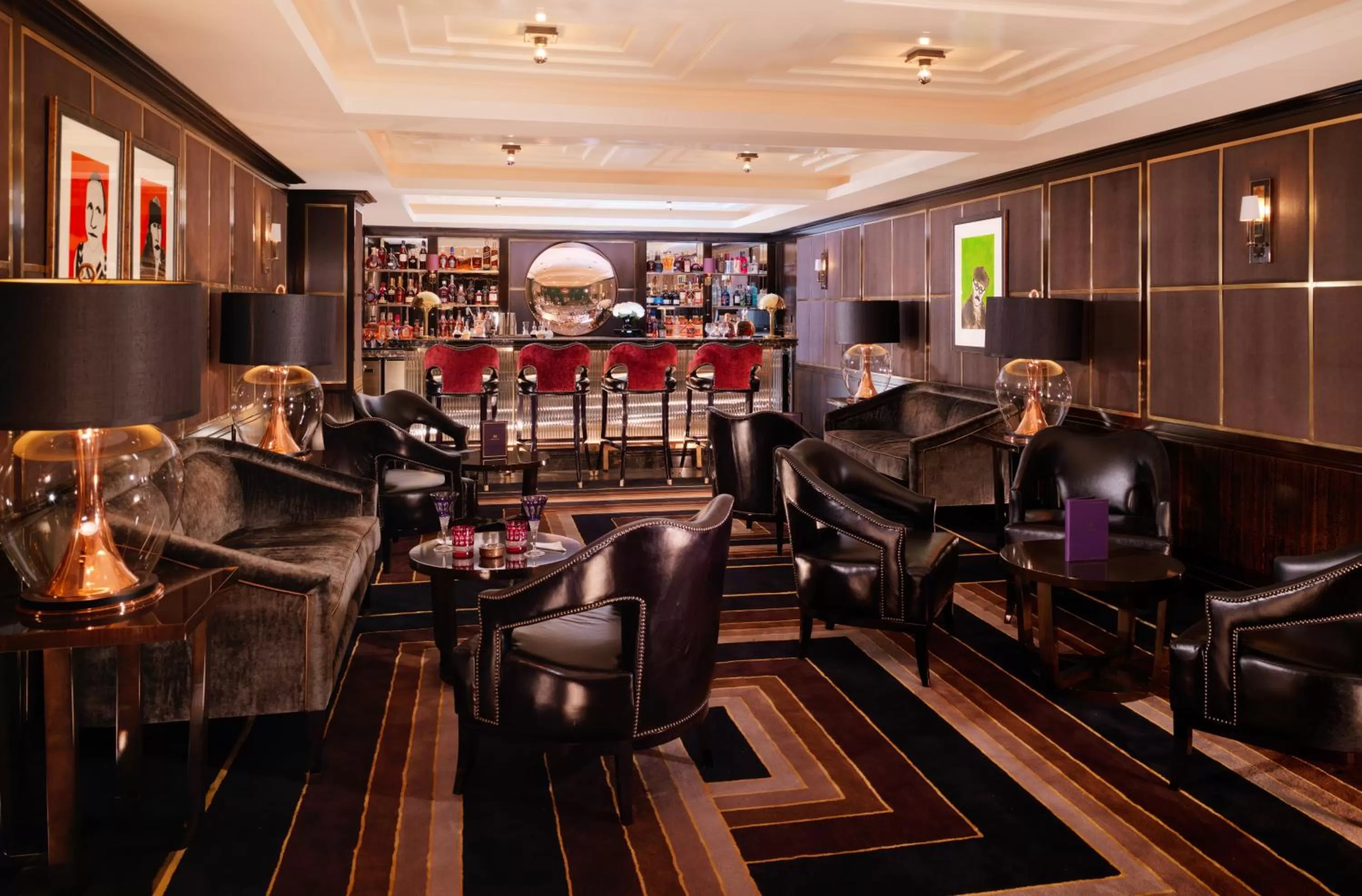 Lounge or bar in Flemings Mayfair - Small Luxury Hotel of the World