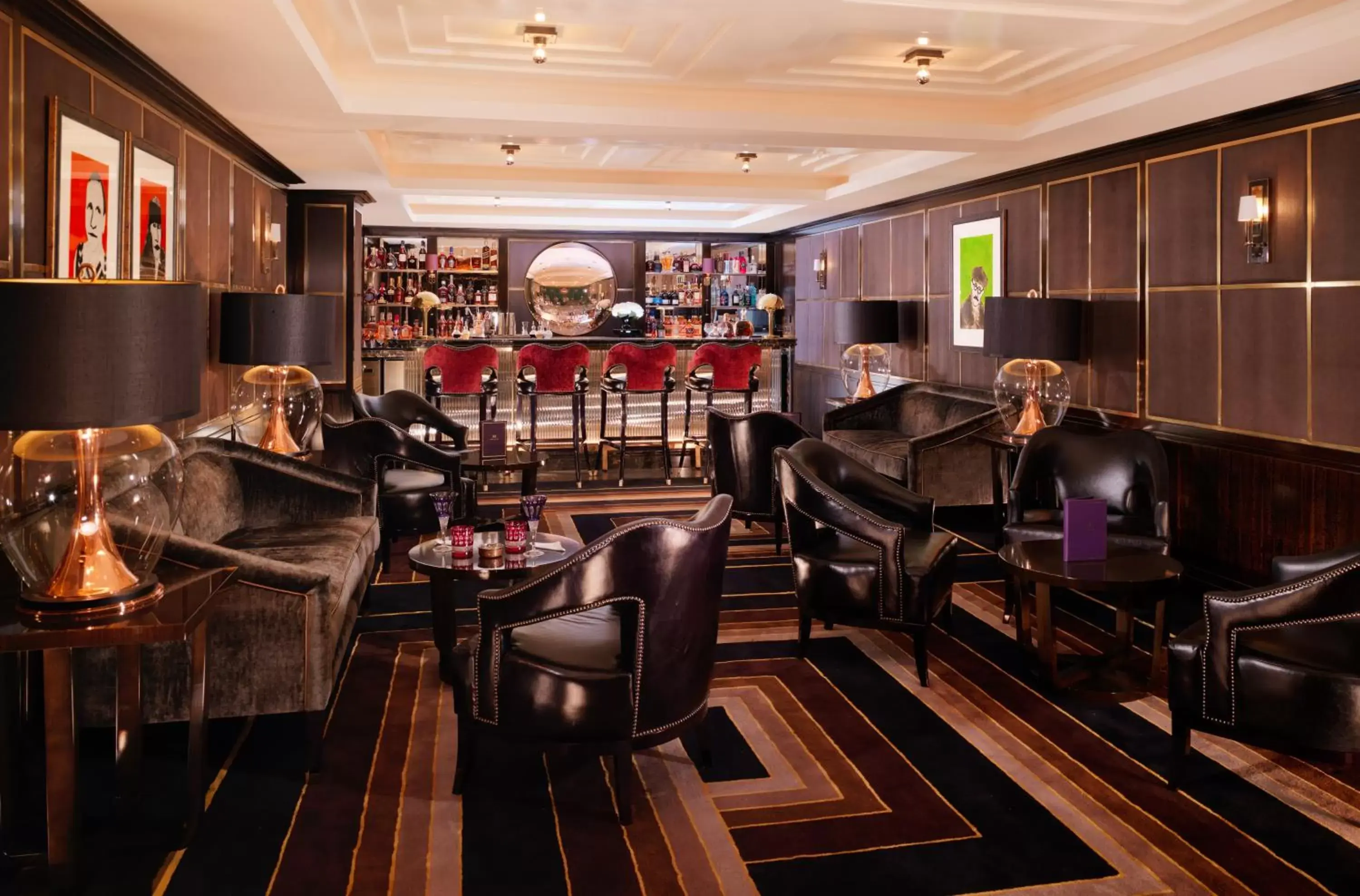 Lounge or bar, Lounge/Bar in Flemings Mayfair - Small Luxury Hotel of the World