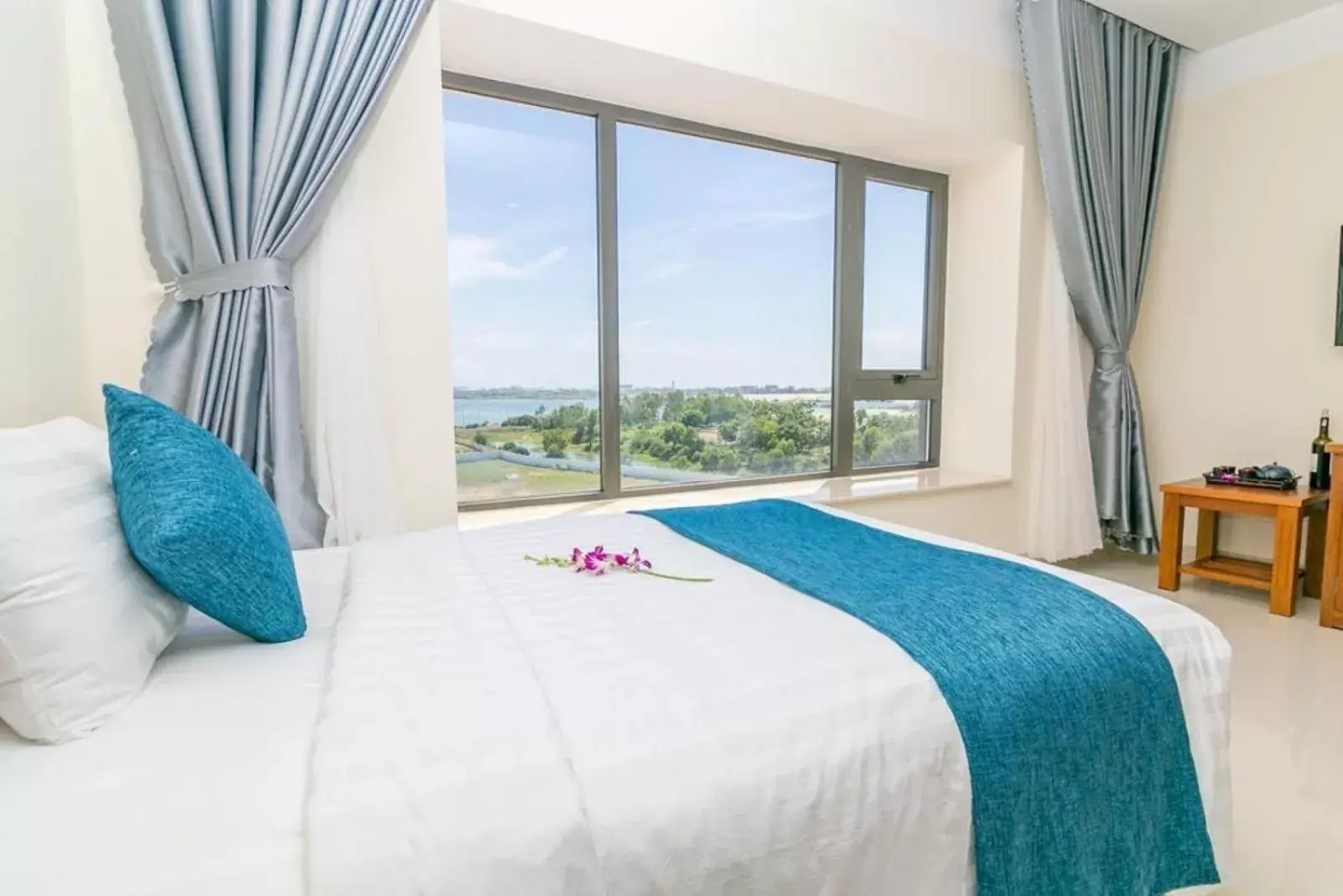 Bed in Navy Hotel Cam Ranh