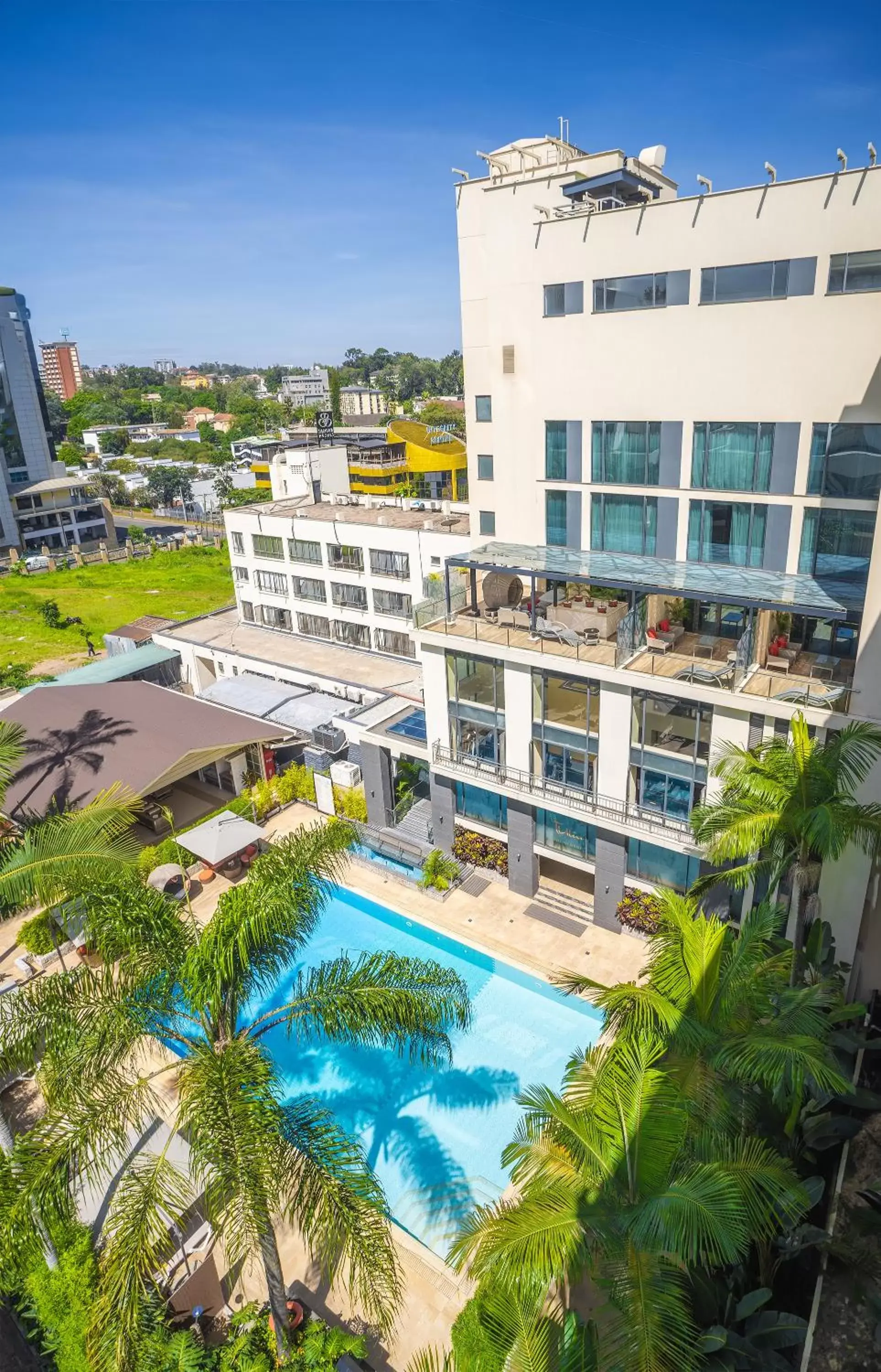 Property building, Pool View in Sarova Panafric Hotel