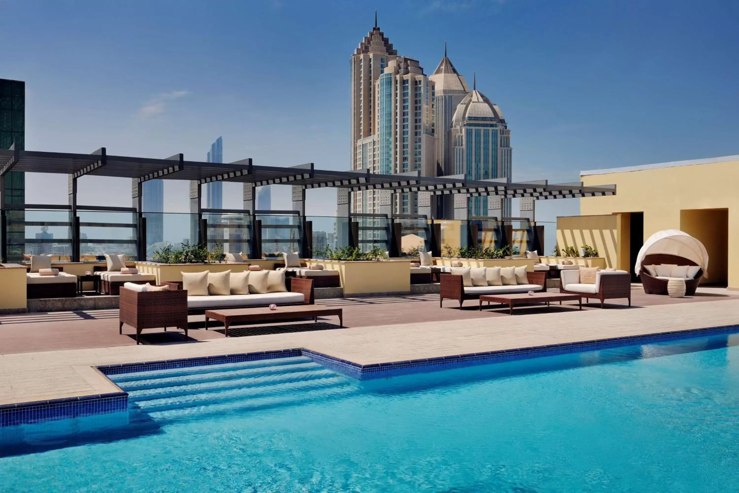 Pool view, Swimming Pool in Southern Sun Abu Dhabi