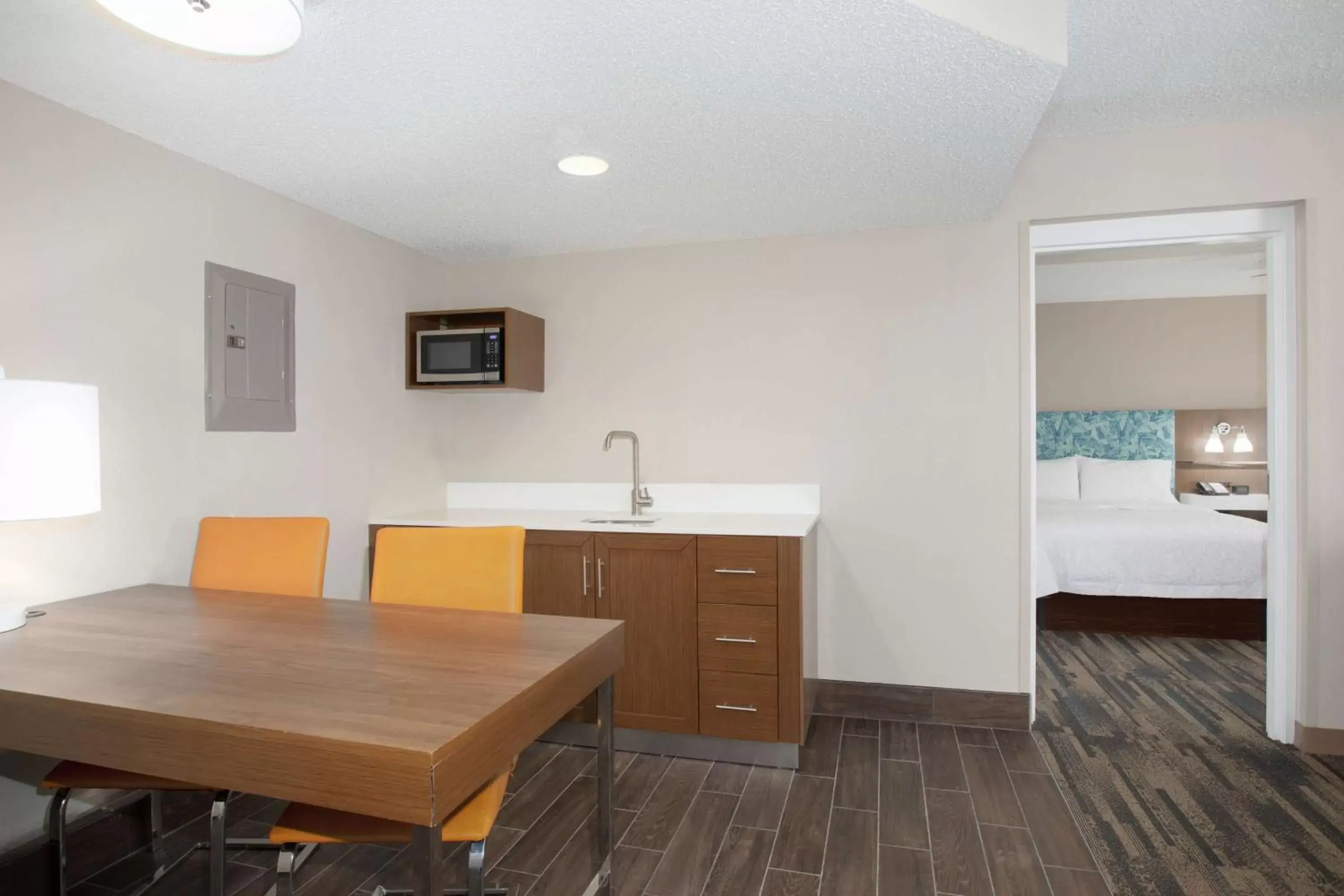 One-Bedroom Suite with Two Double Beds - Non-Smoking in Hampton Inn & Suites Kansas City-Merriam One-Bedroom Suite with Two Double Beds - Non-Smoking in Hampton Inn & Suites Kansas City-Merriam