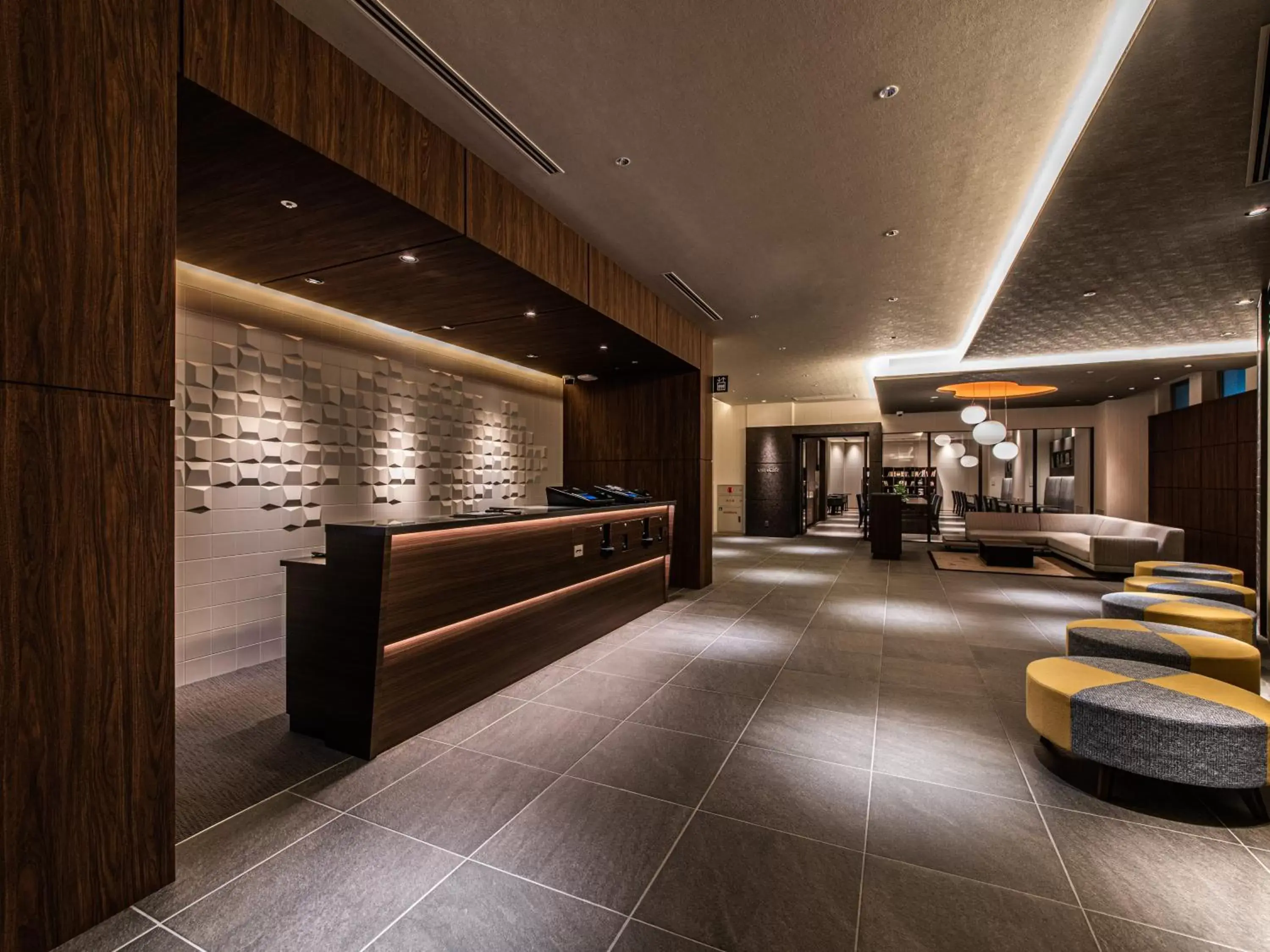Lobby or reception in Hotel Vista Matsuyama Lobby or reception in Hotel Vista Matsuyama