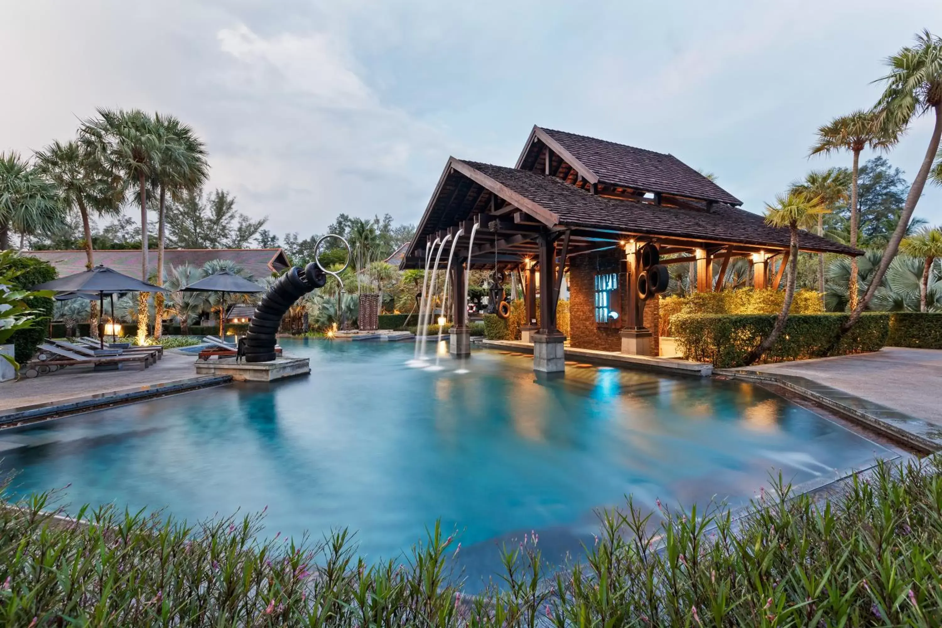 Property building, Swimming Pool in The Slate, Phuket