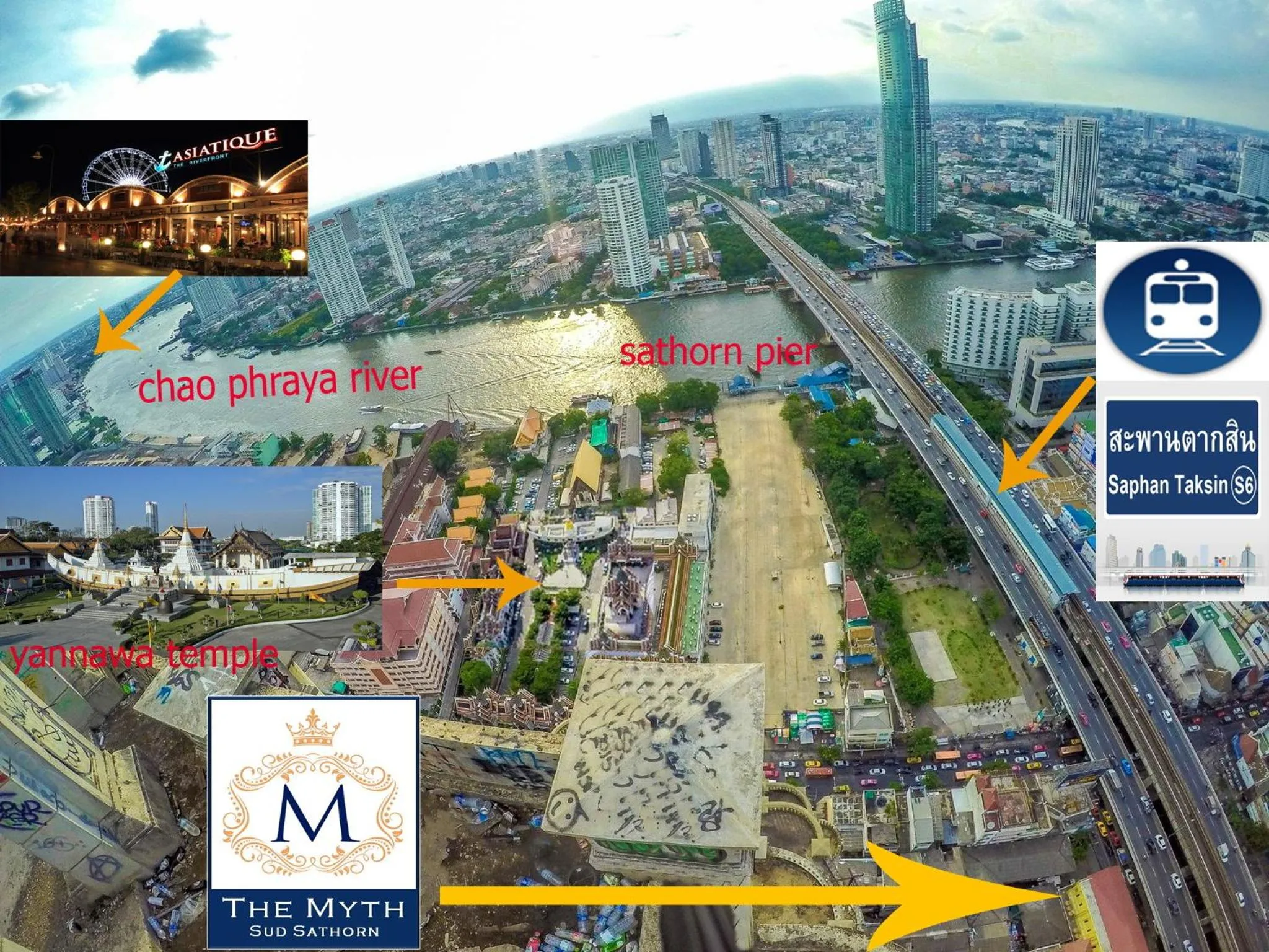 Nearby landmark in The Myth - Sud Sathorn