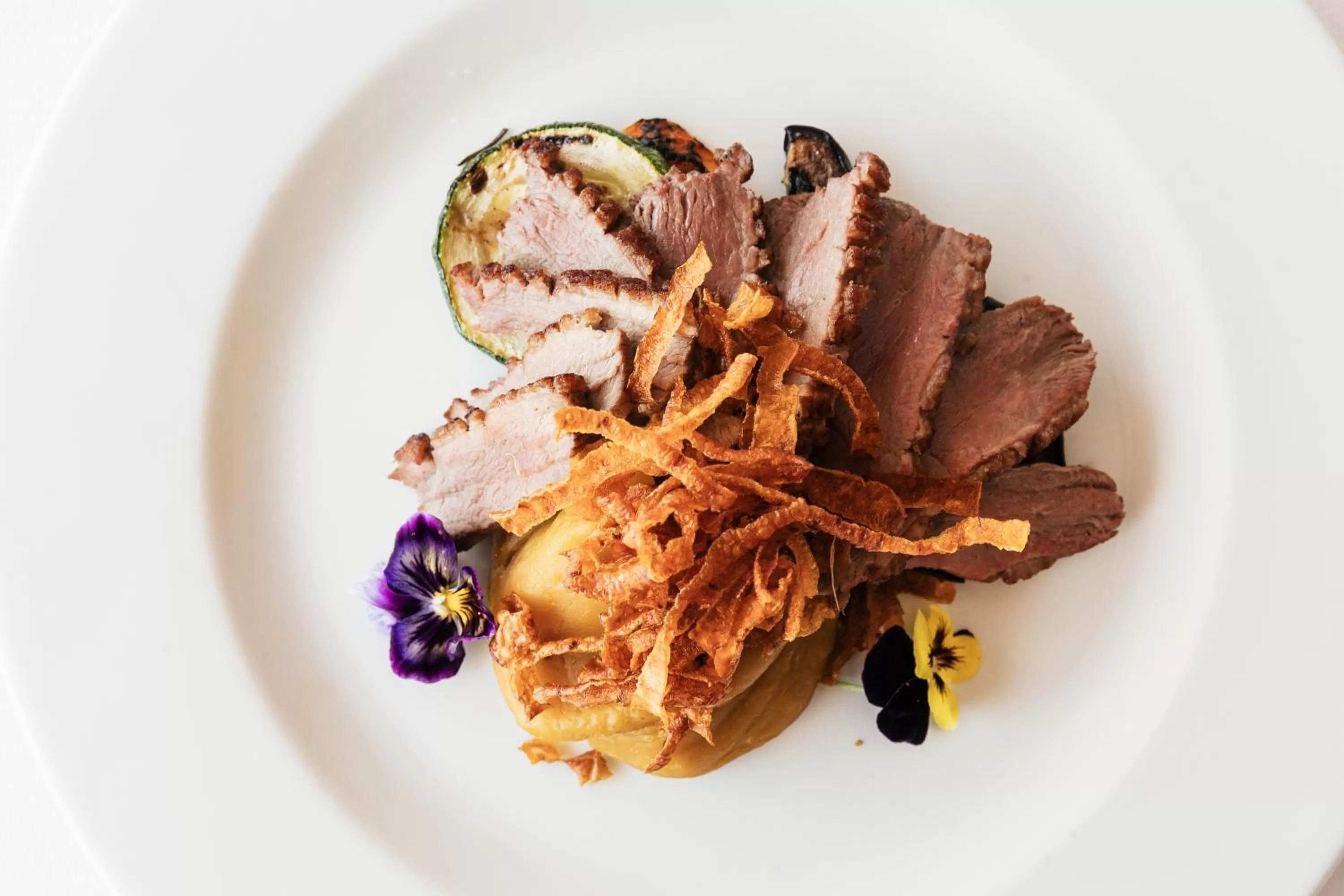 Food close-up in Hotel Roma