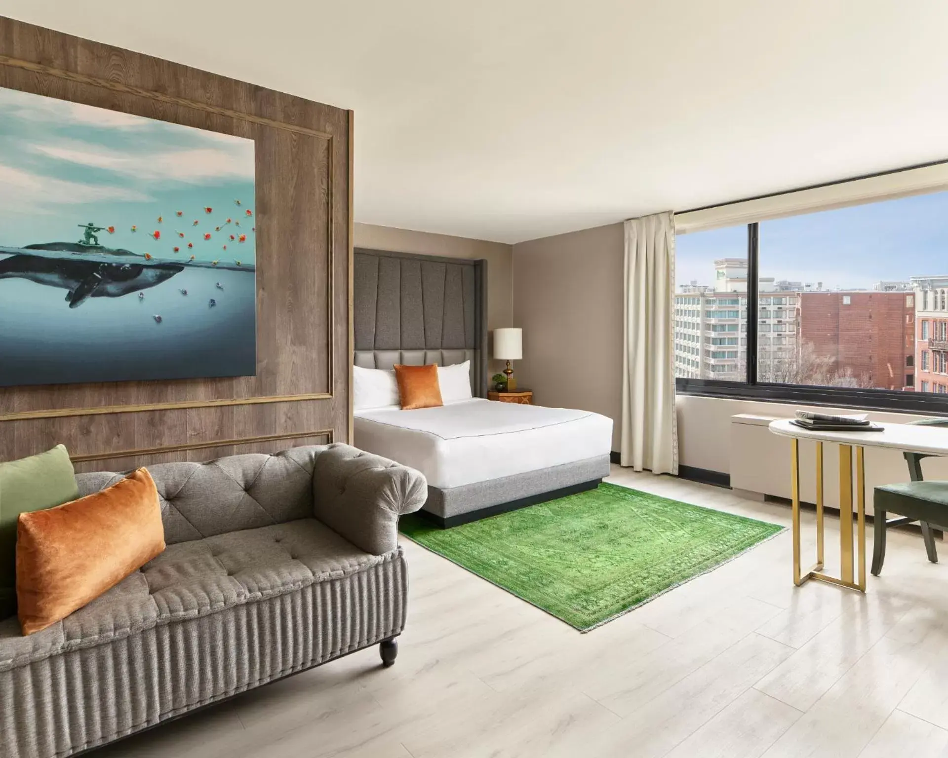 Photo of the whole room, Bed in Viceroy Washington DC Photo of the whole room, Bed in Viceroy Washington DC