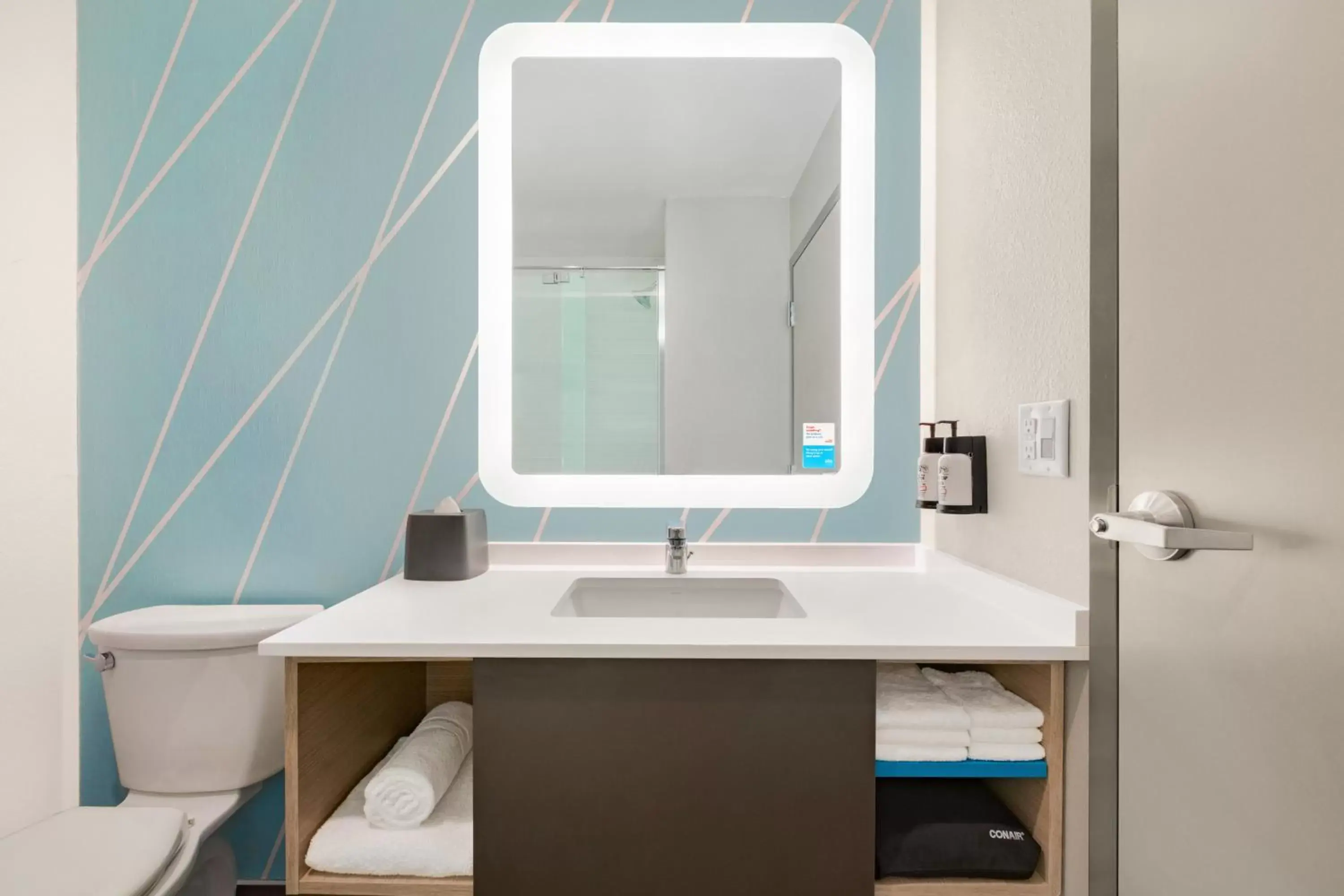 Bathroom in avid Hotel - Toronto - Vaughan Southwest, an IHG Hotel