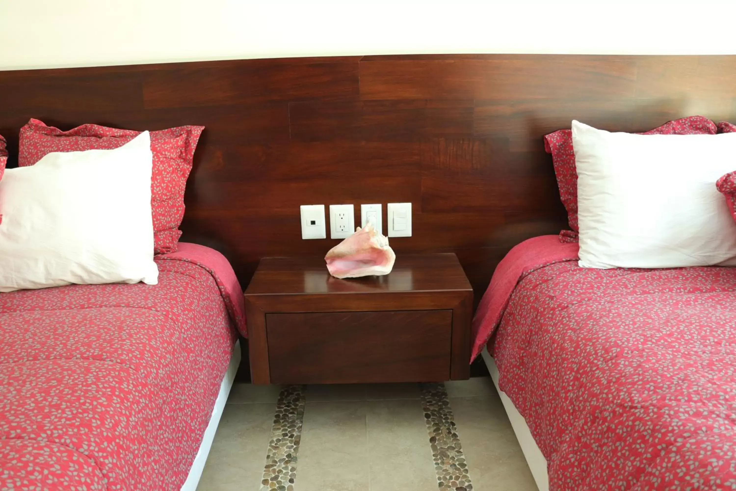 Bed in LYDMAR BOUTIQUE HOTEL