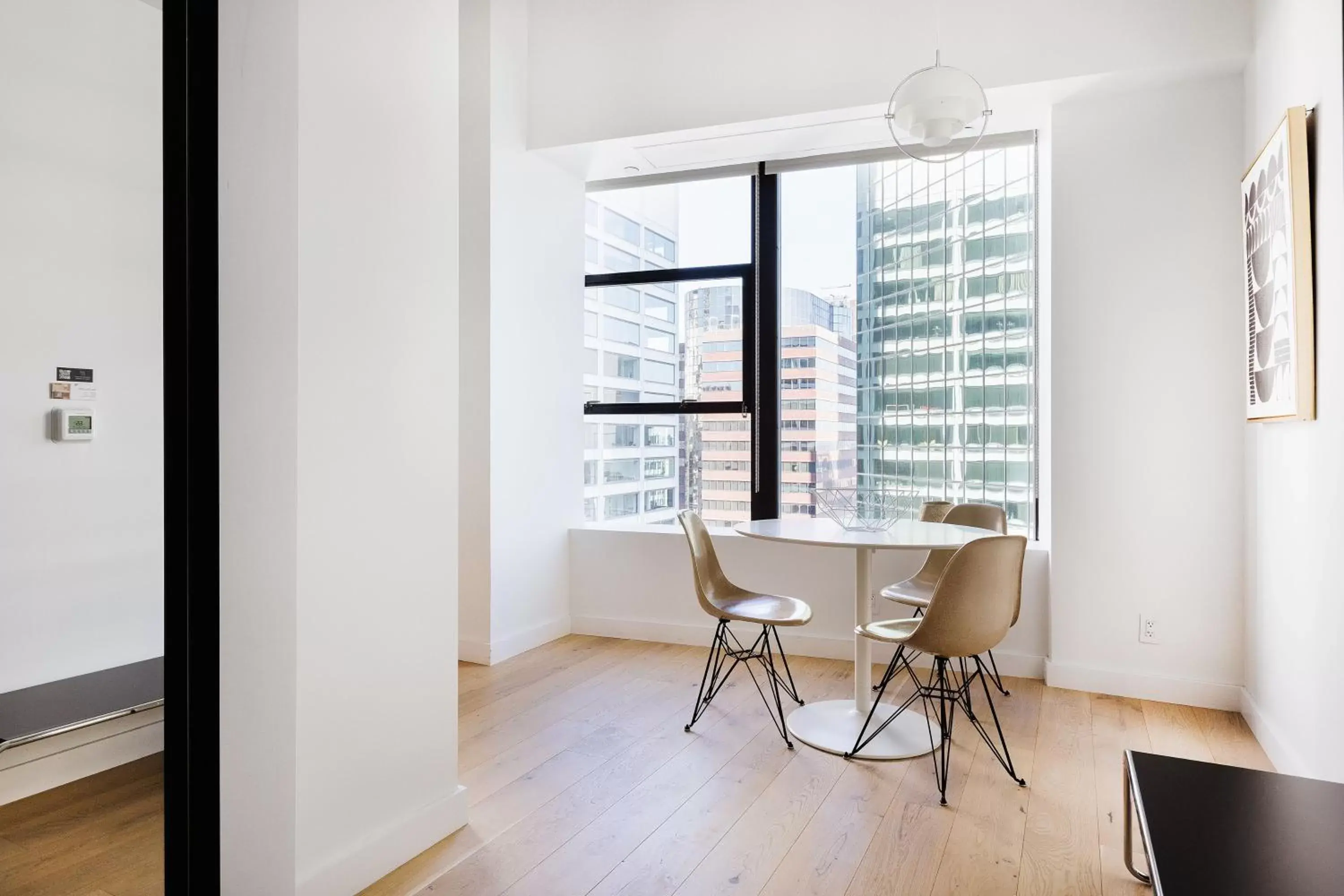 Dining Area in Placemakr Wall Street