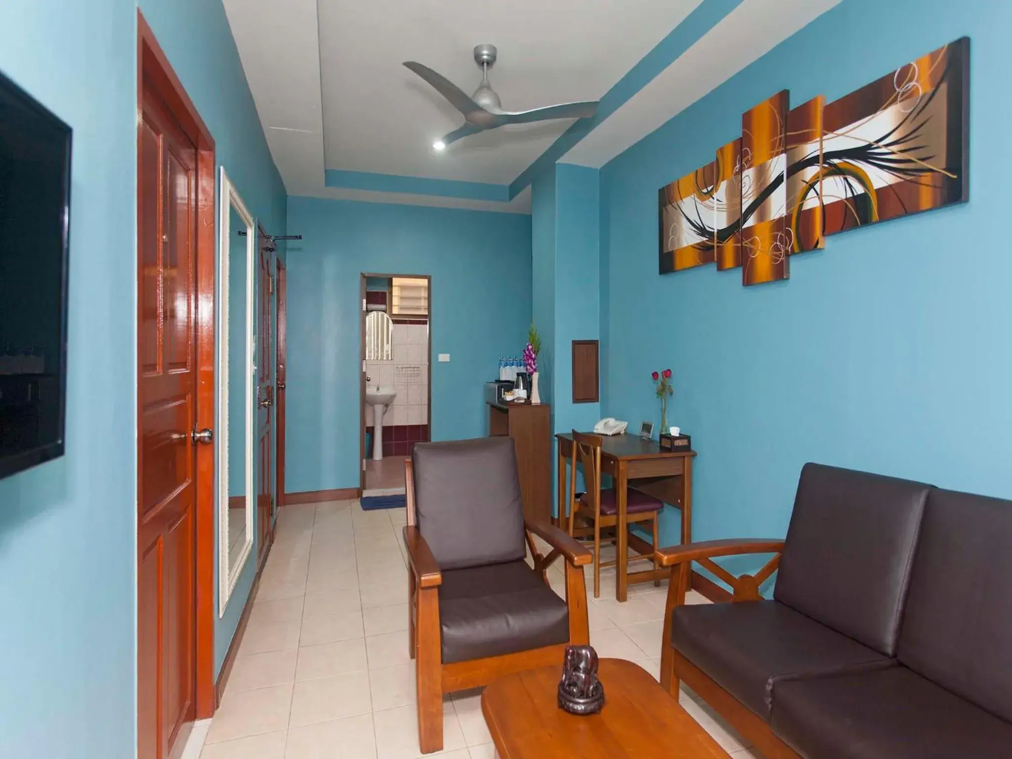 Living room, Seating Area in Pattaya Garden Apartments Boutique Hotel