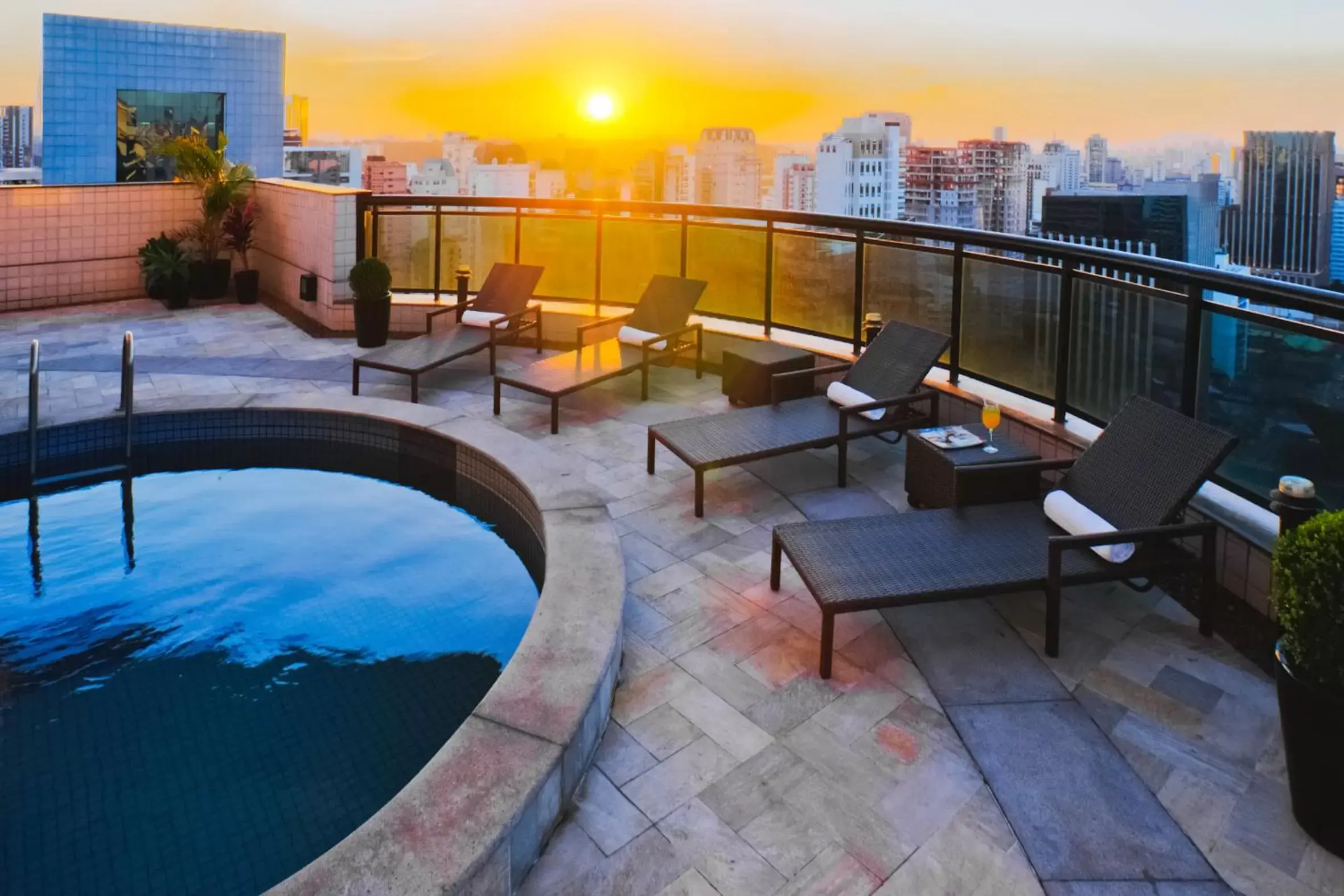 Swimming pool in Blue Tree Premium Faria Lima