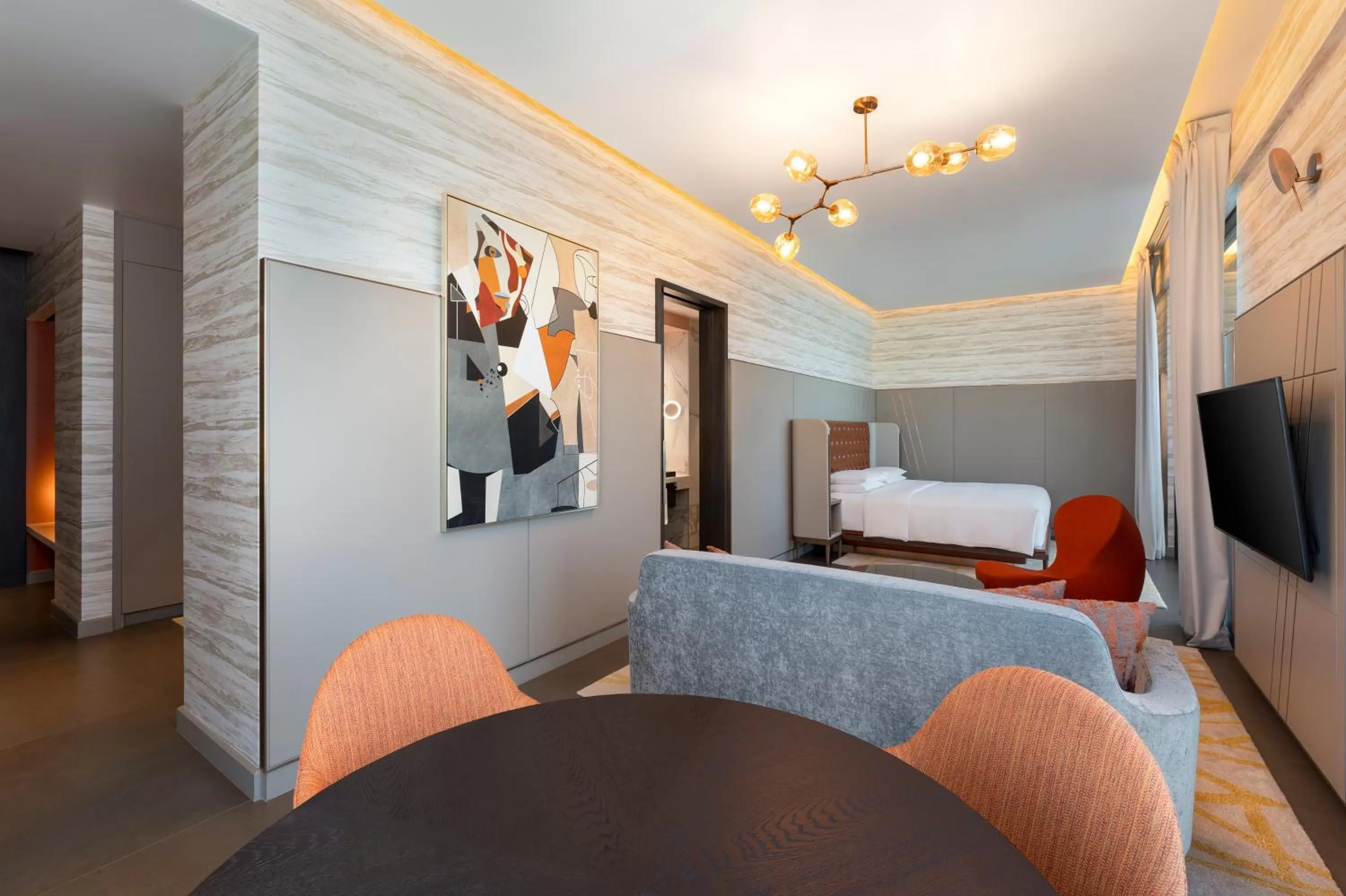 Bedroom in Hyatt Centric Jumeirah Dubai