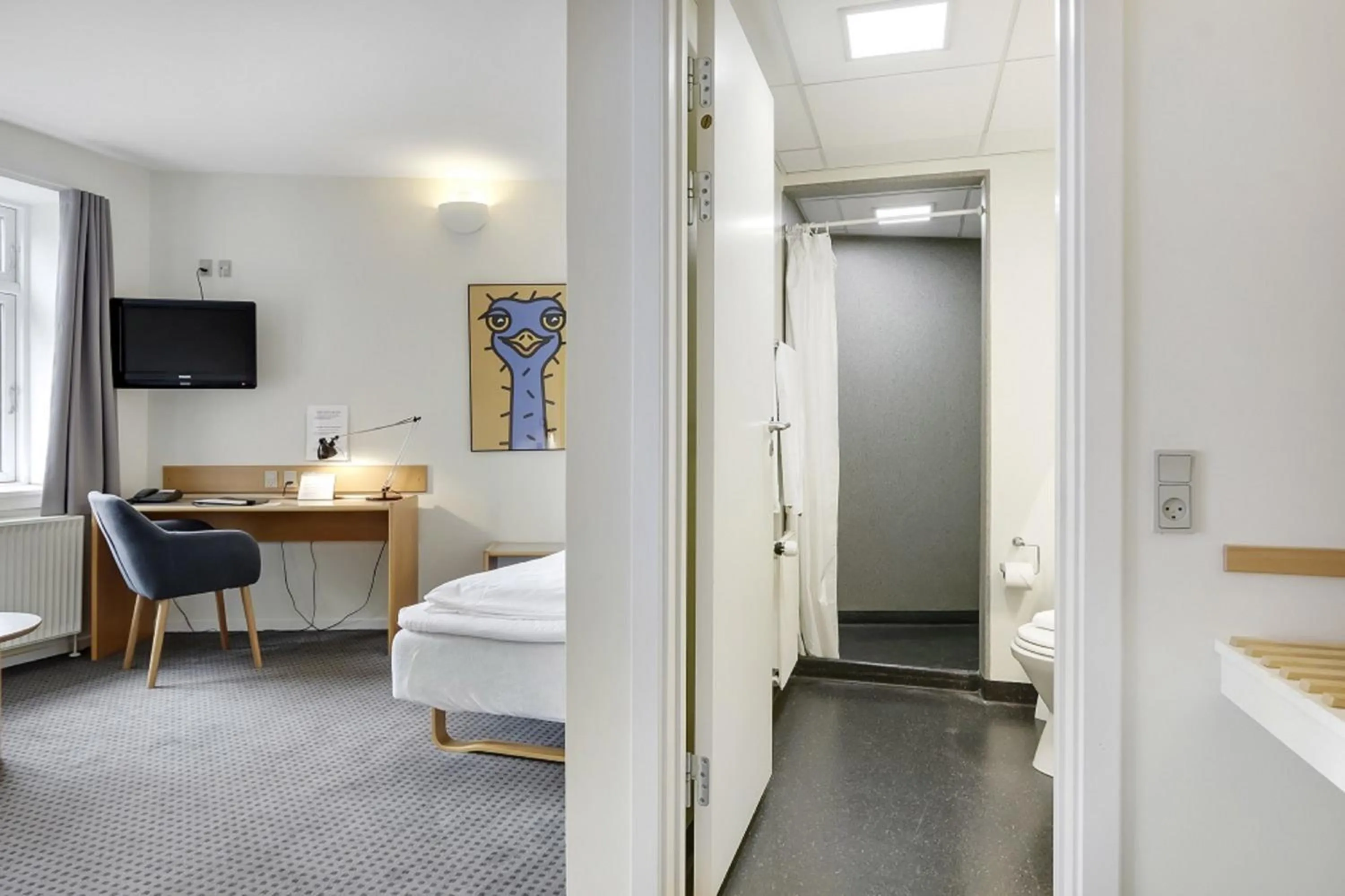 Bedroom, Bed in Hotel Garni