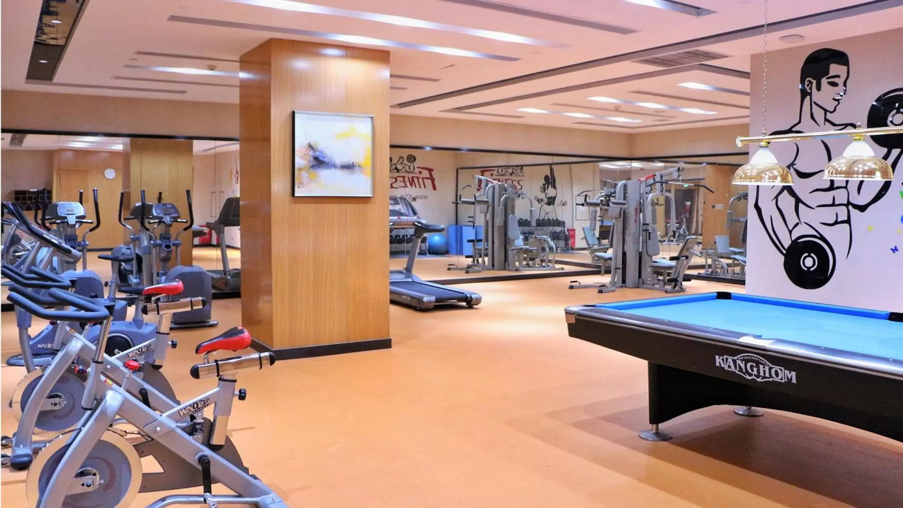 Fitness centre/facilities, Billiards in Holiday Inn Nanjing Xuanwu Lake, an IHG Hotel