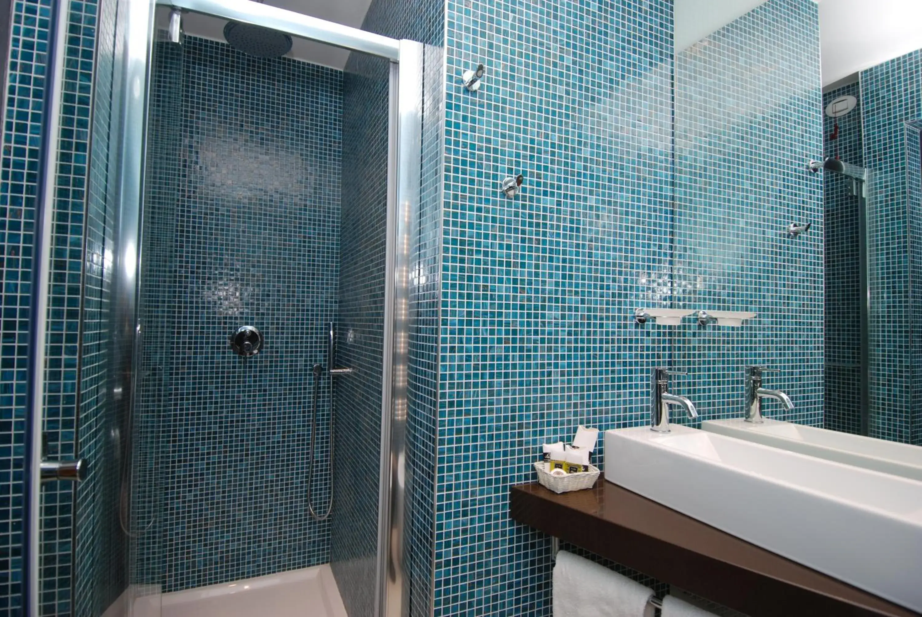 Bathroom in Hotel La Pergola