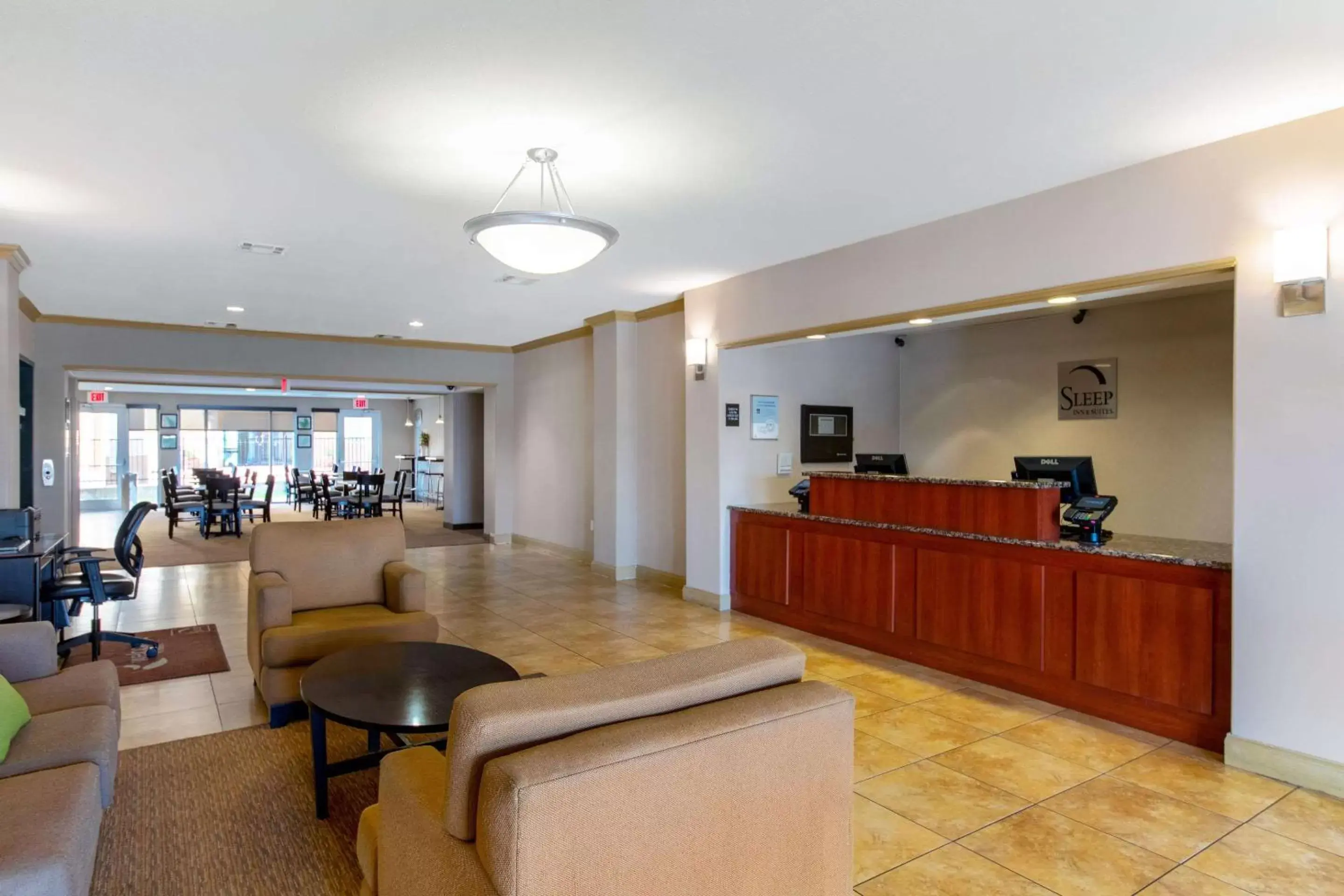 Lobby or reception, Lobby/Reception in Sleep Inn & Suites Near Fort Cavazos
