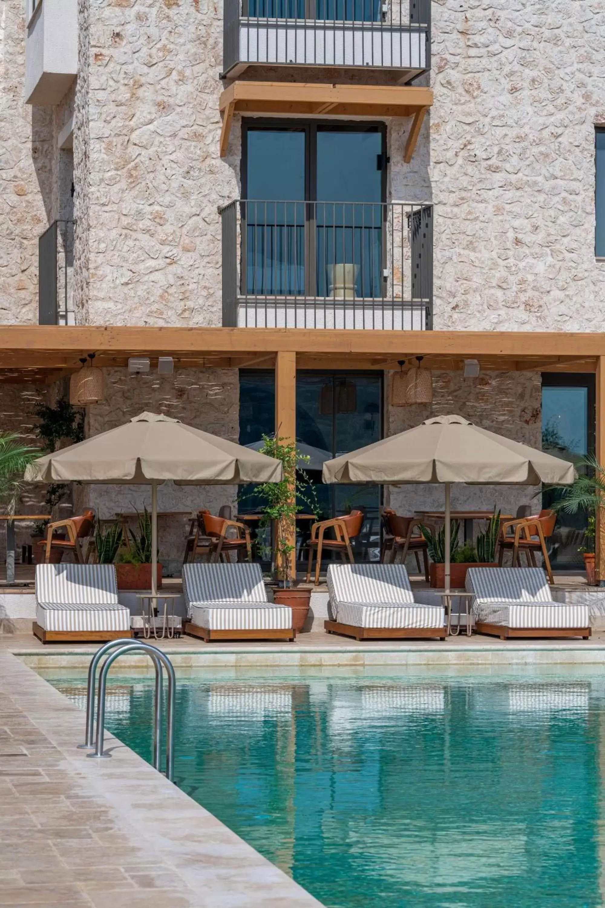 Balcony/Terrace, Swimming Pool in Radisson Blu Hotel, Kas