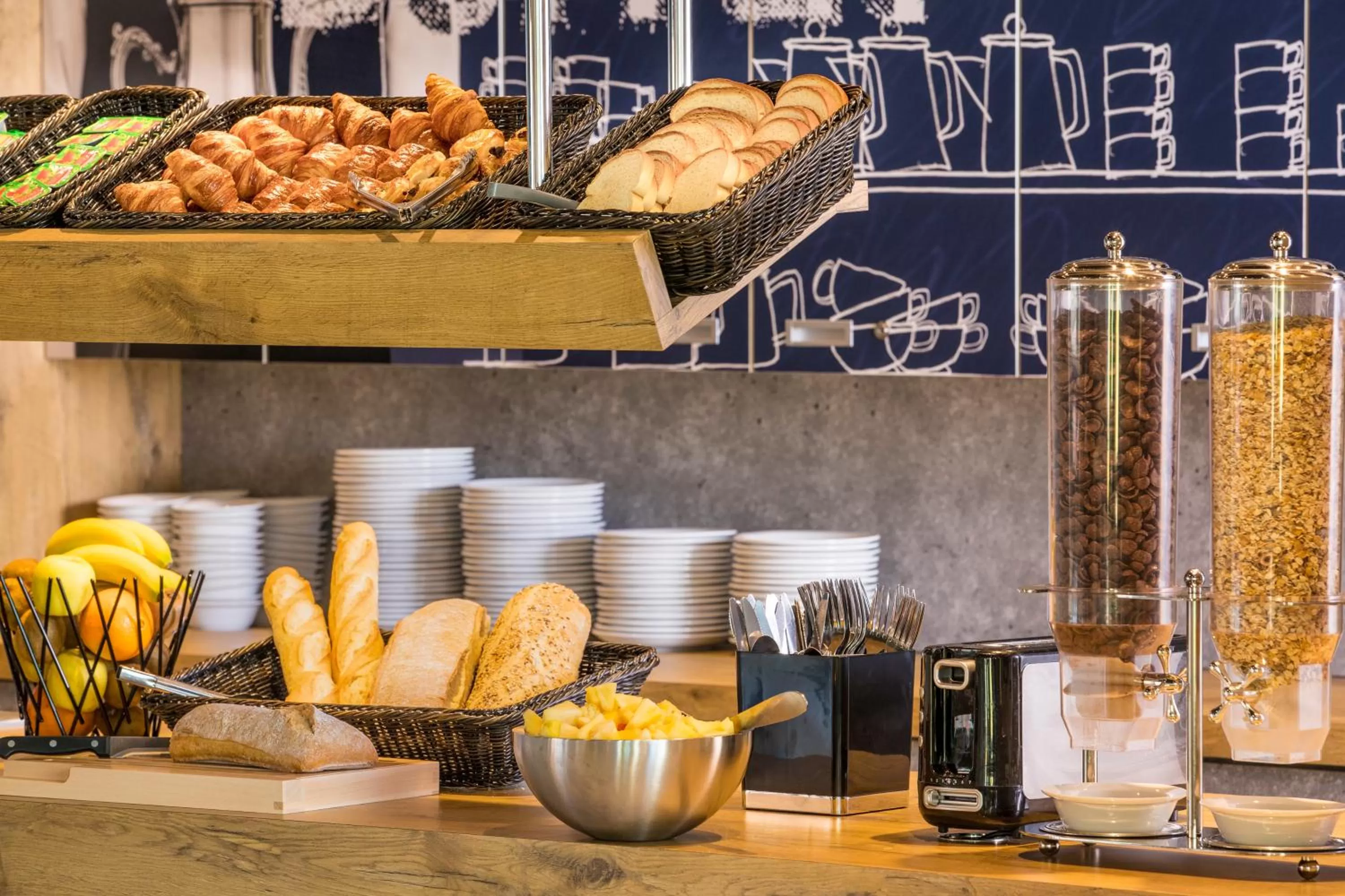 Breakfast in ibis budget Lyon Gerland