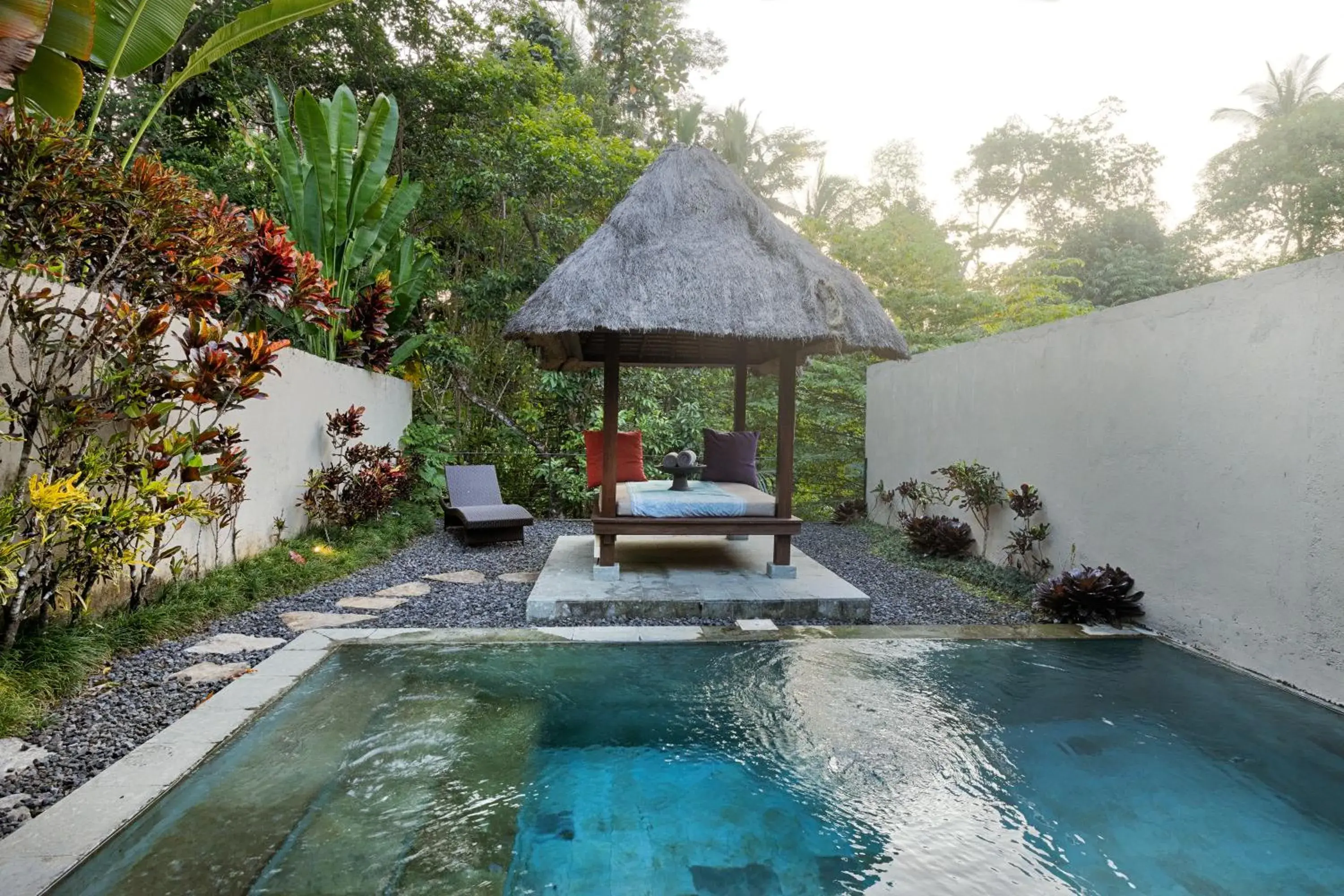 Swimming Pool in Temuku Villas Ubud - CHSE Certified