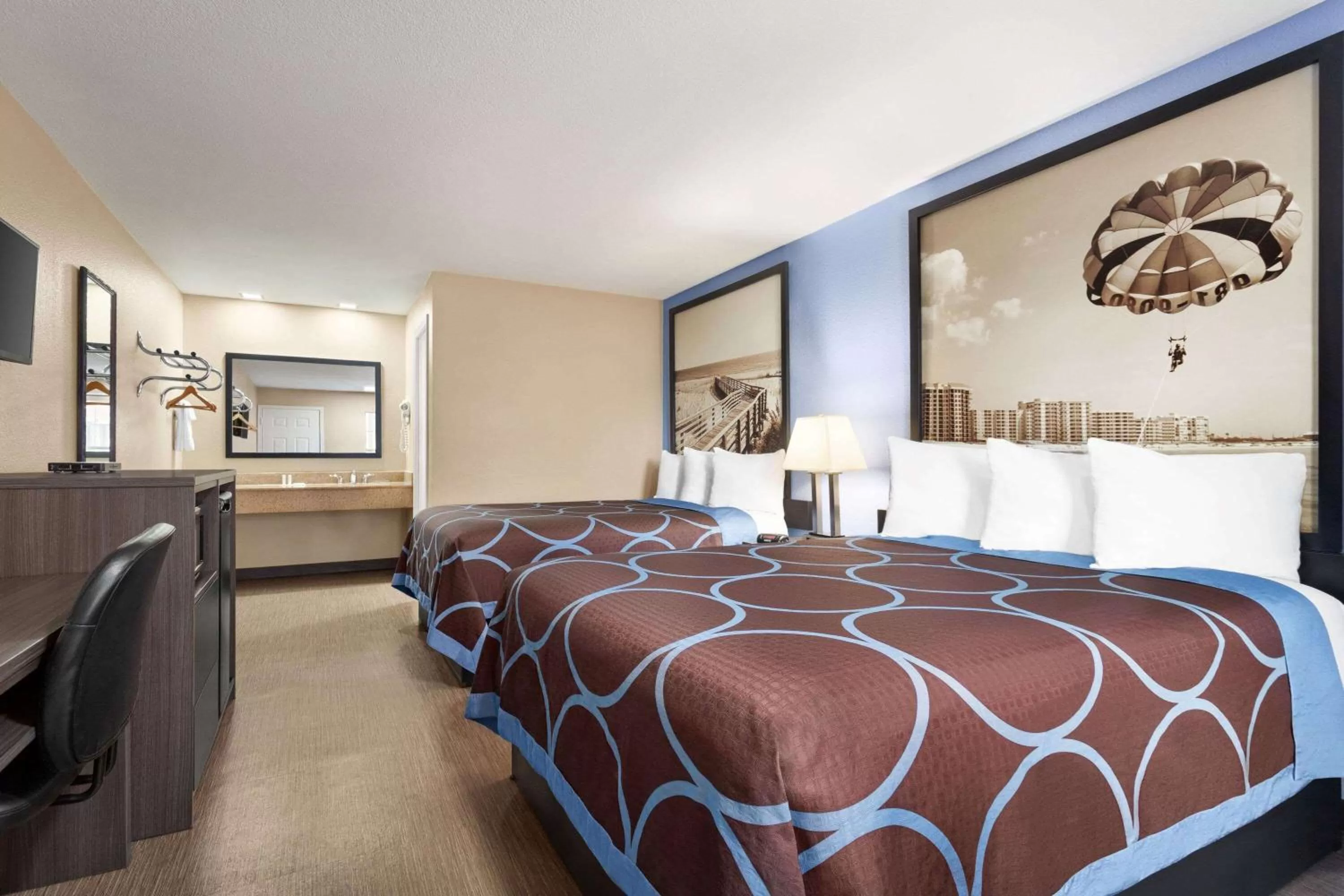 Bedroom, Bed in Super 8 by Wyndham Foley