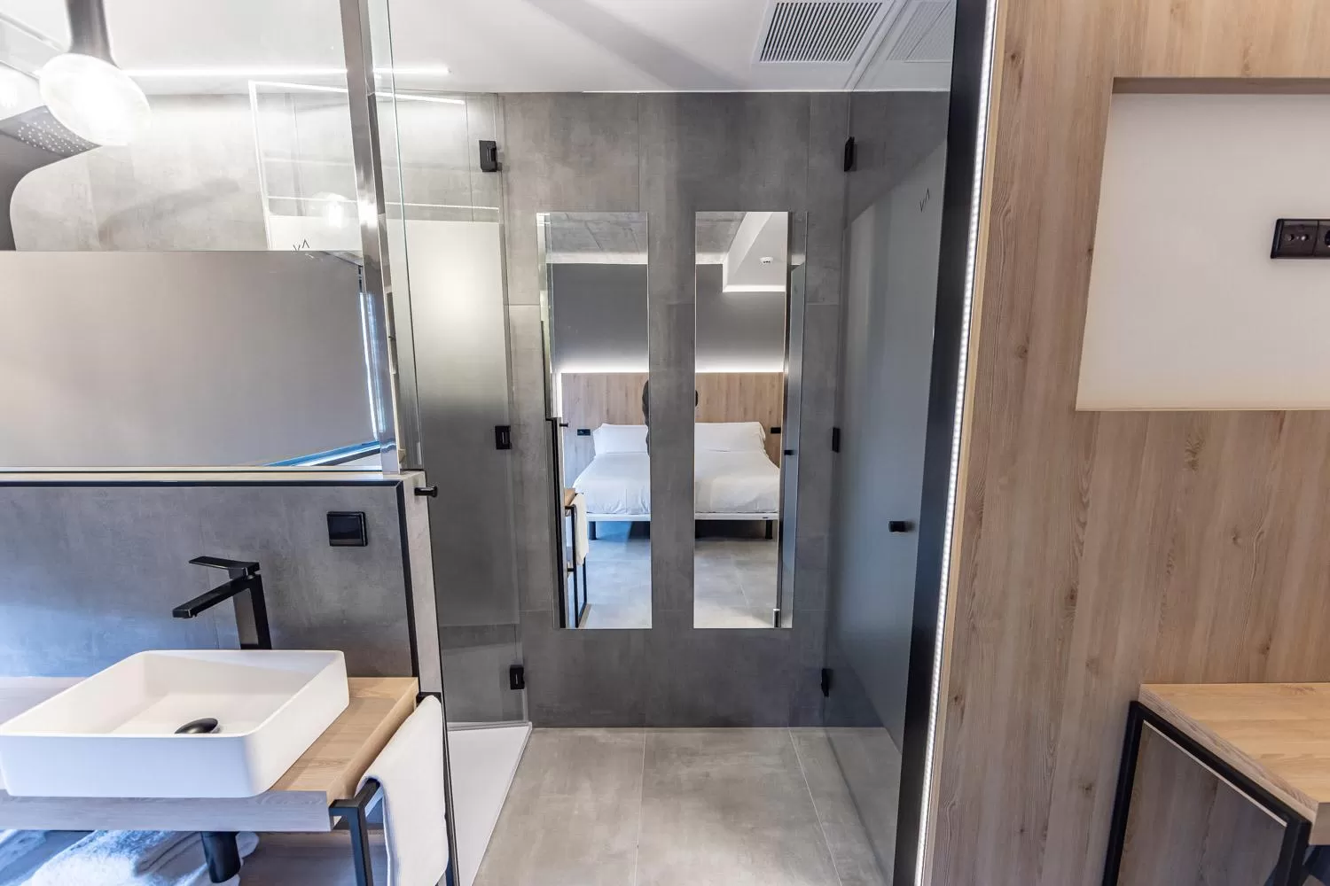 Shower in Hospedium Hotel Devalar Do Mar