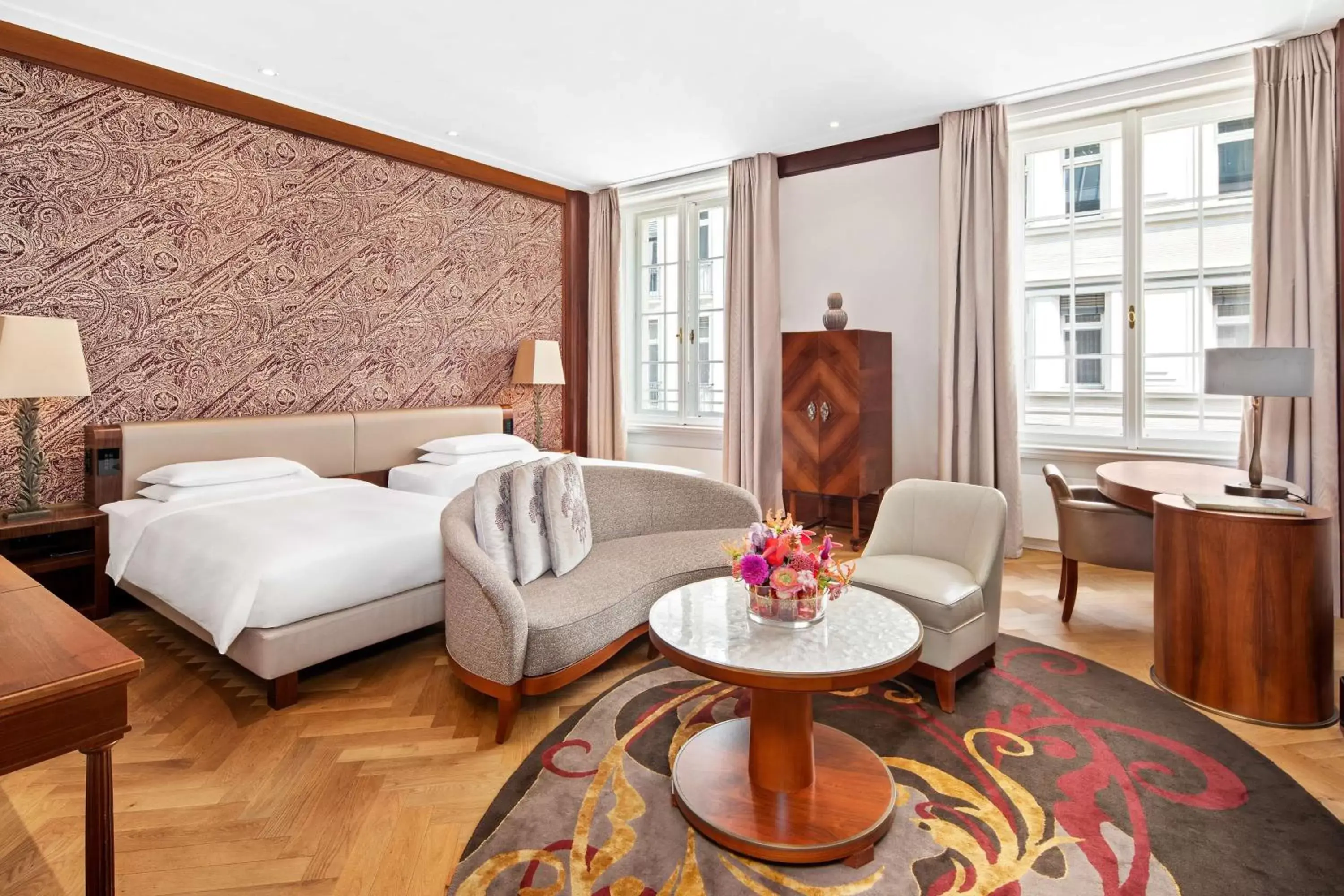 Bedroom in Park Hyatt Vienna