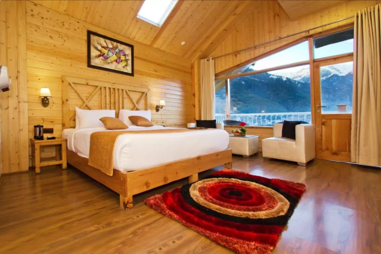 Bed in The Whitestone Resorts