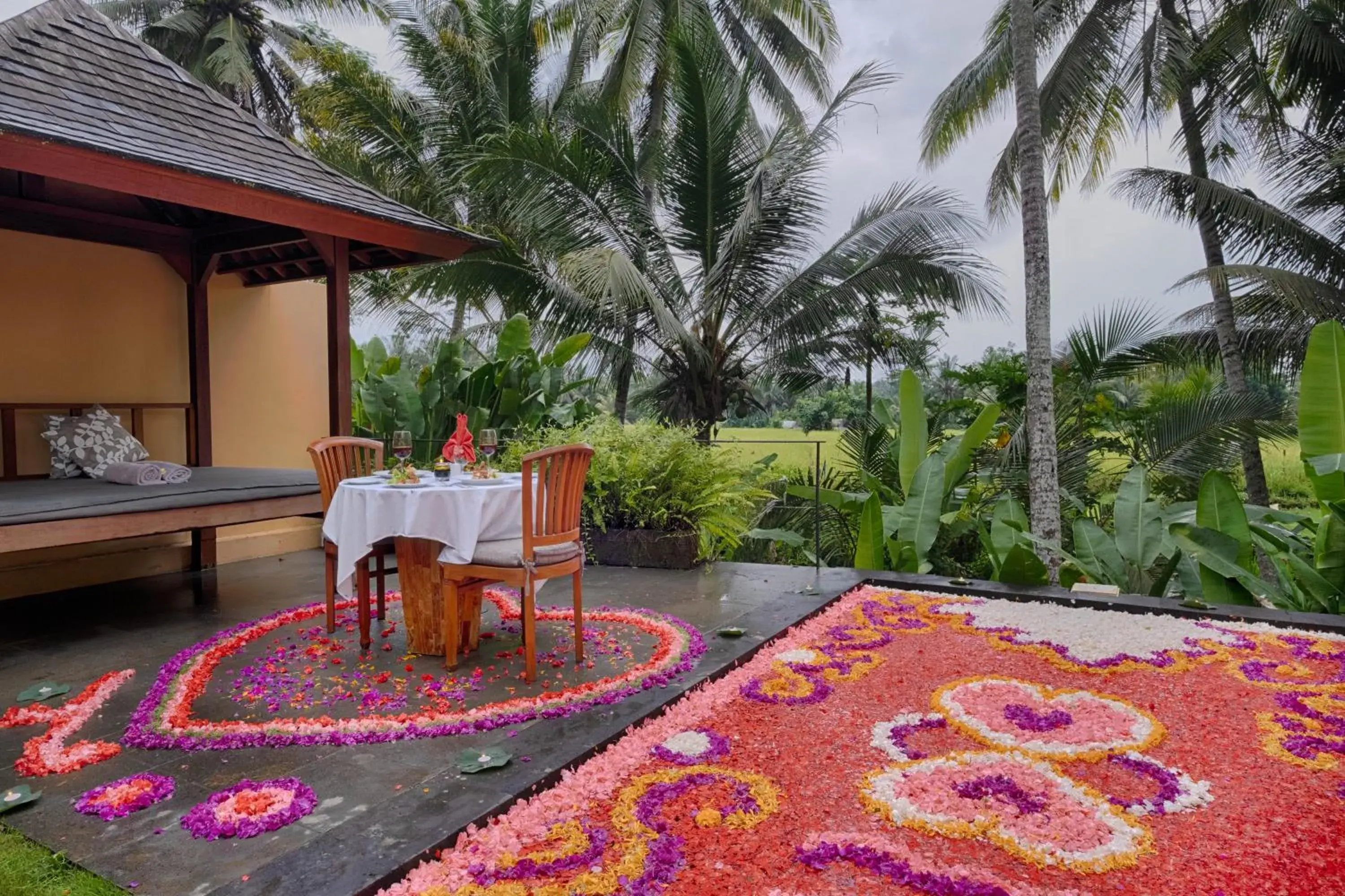 Swimming pool in Samkhya Villa Ubud