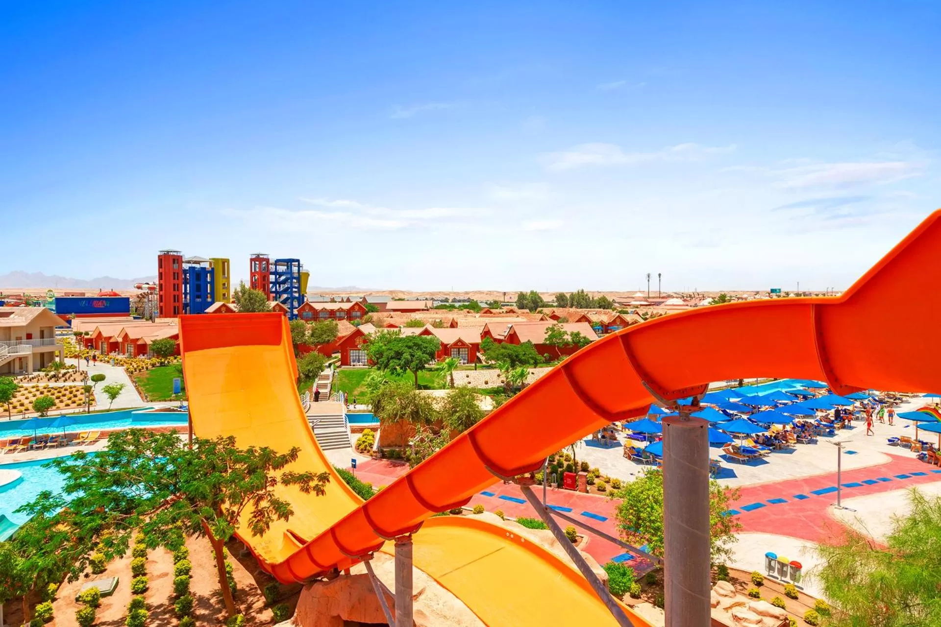 Aqua park in Neverland City Hurghada - Pickalbatros