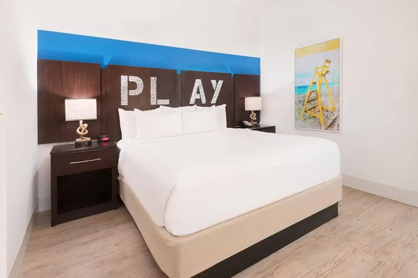 Bed in Sirata Beach Resort