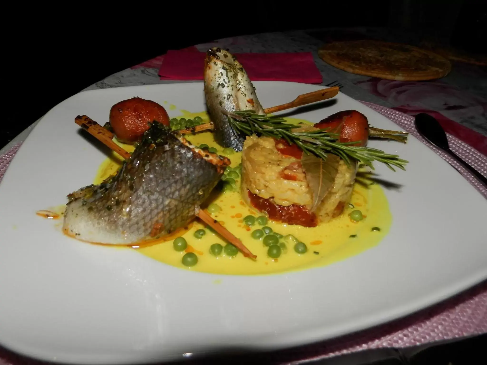 Dinner, Food in Villa Des Hortensias